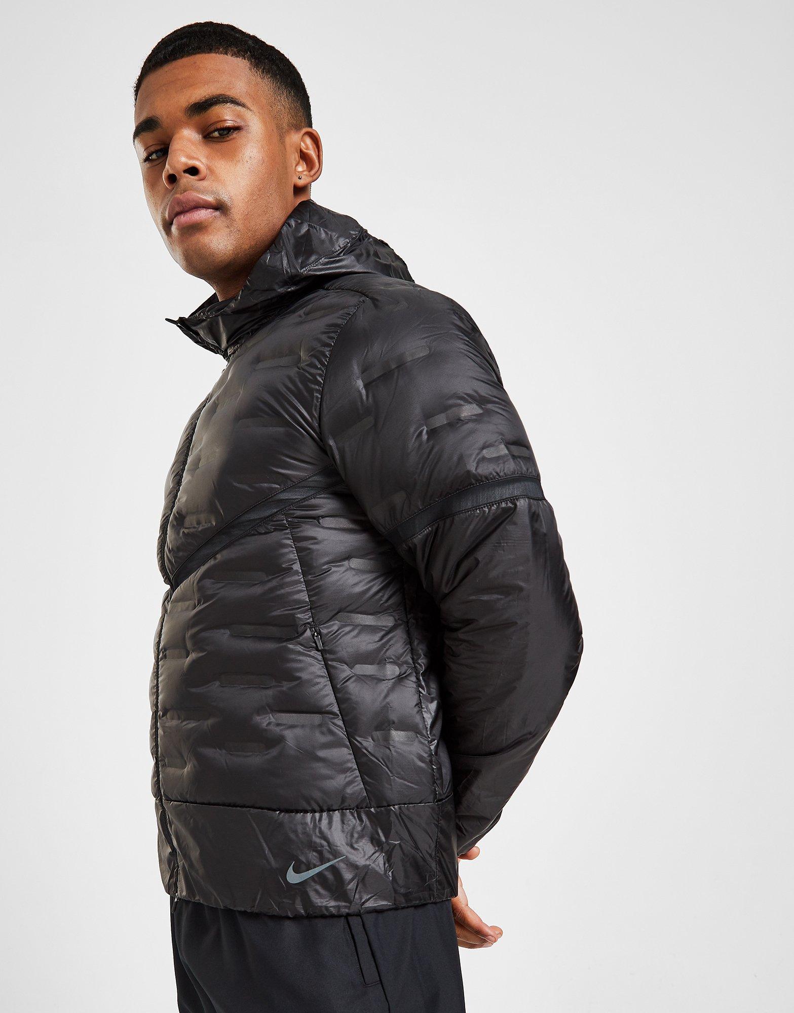 nike aerolayer running jacket mens