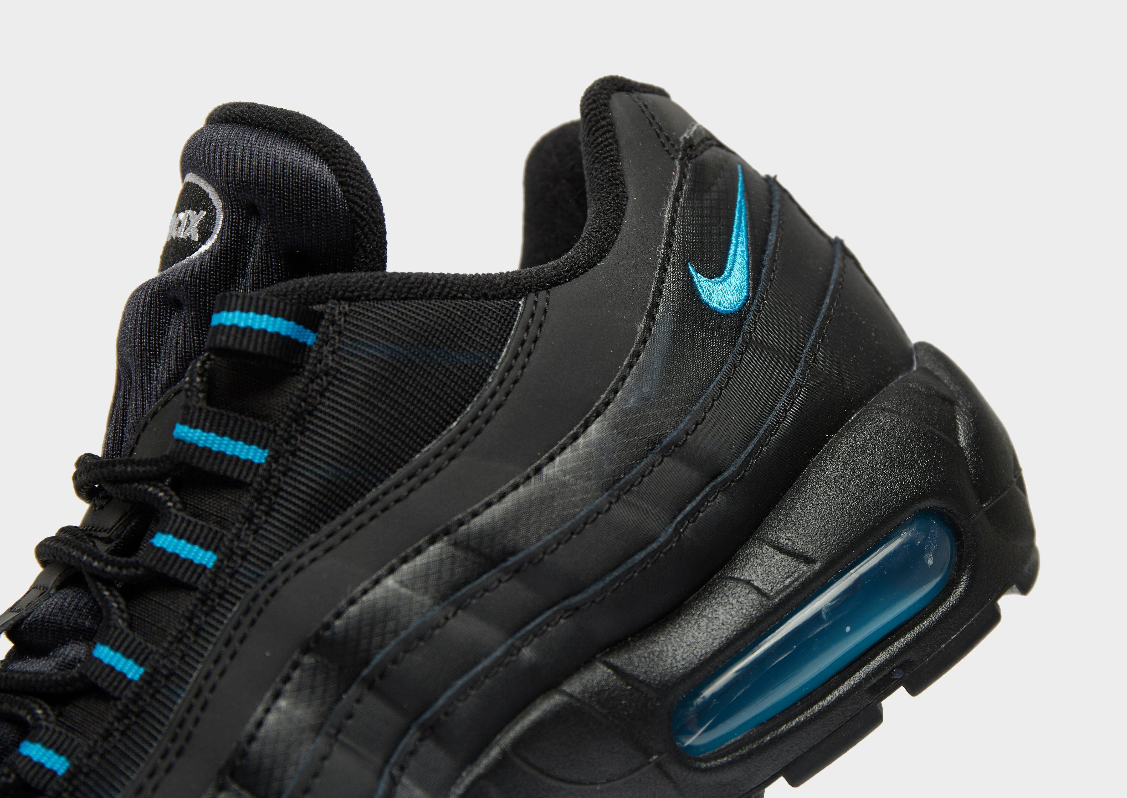 nike 95 black and blue