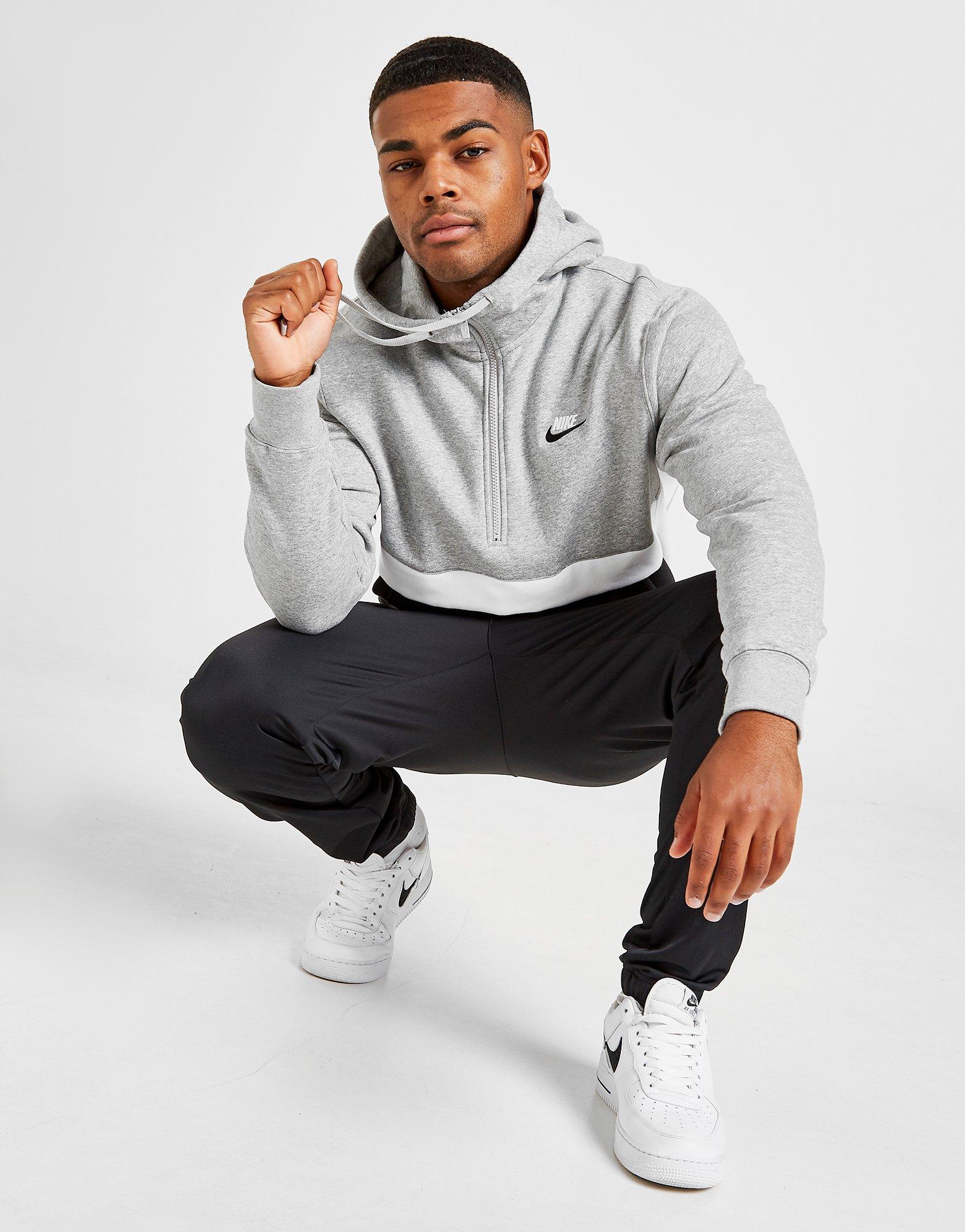 nike foundation hoody grey