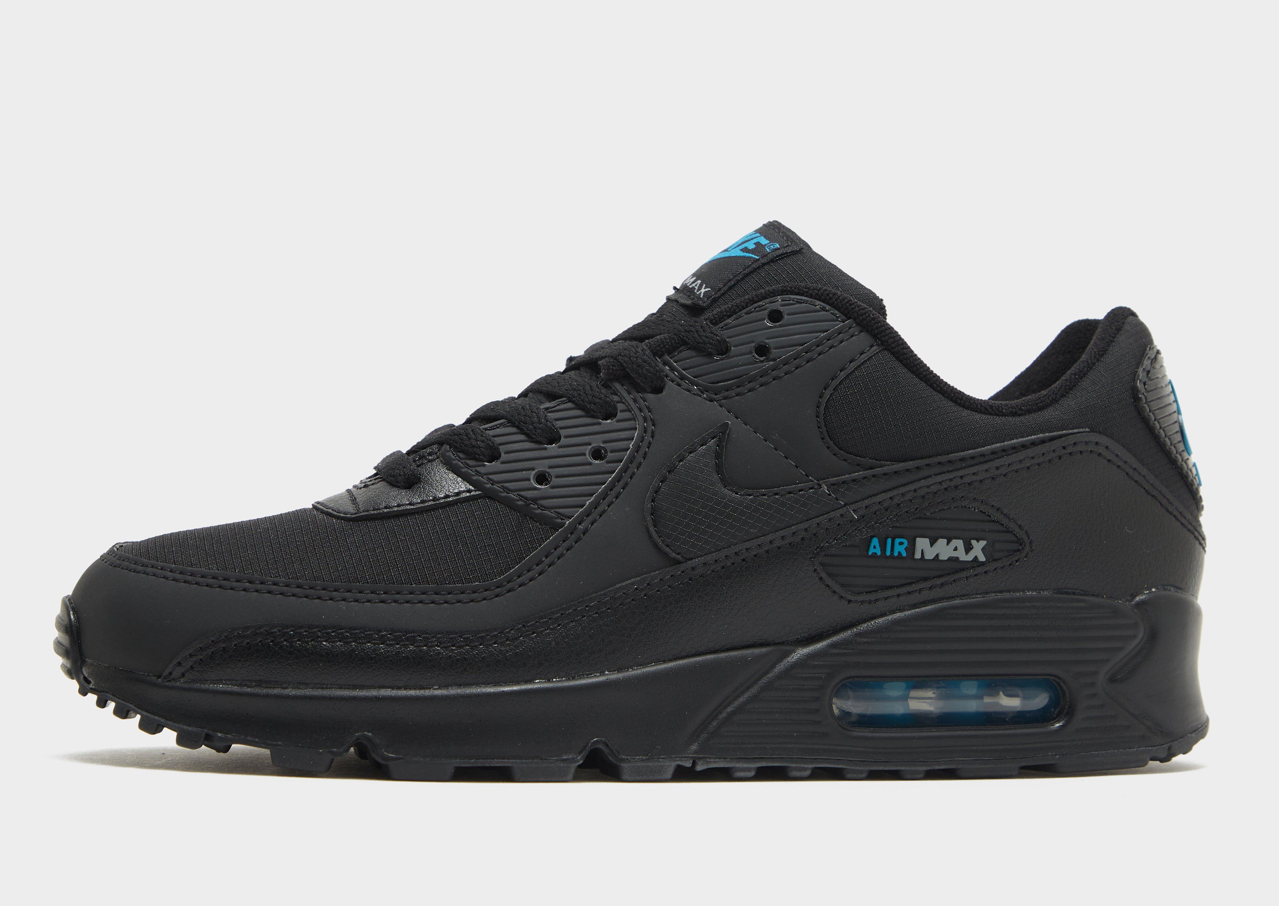 air max 90s black and blue