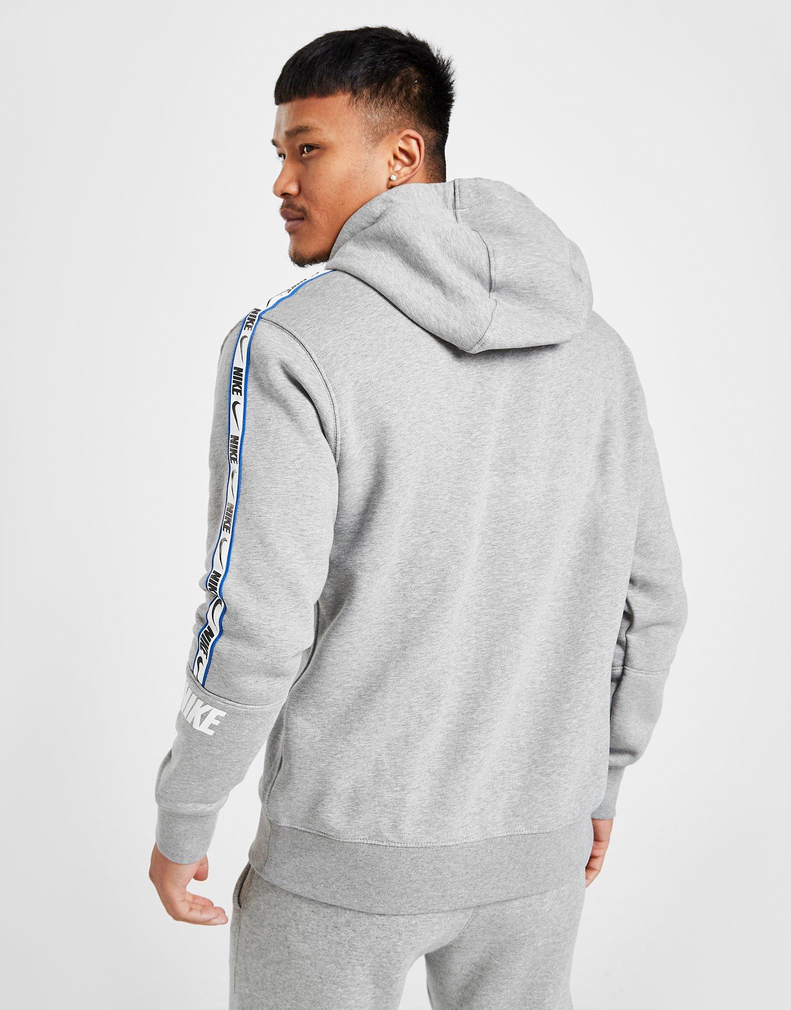 nike tape fleece overhead hoodie