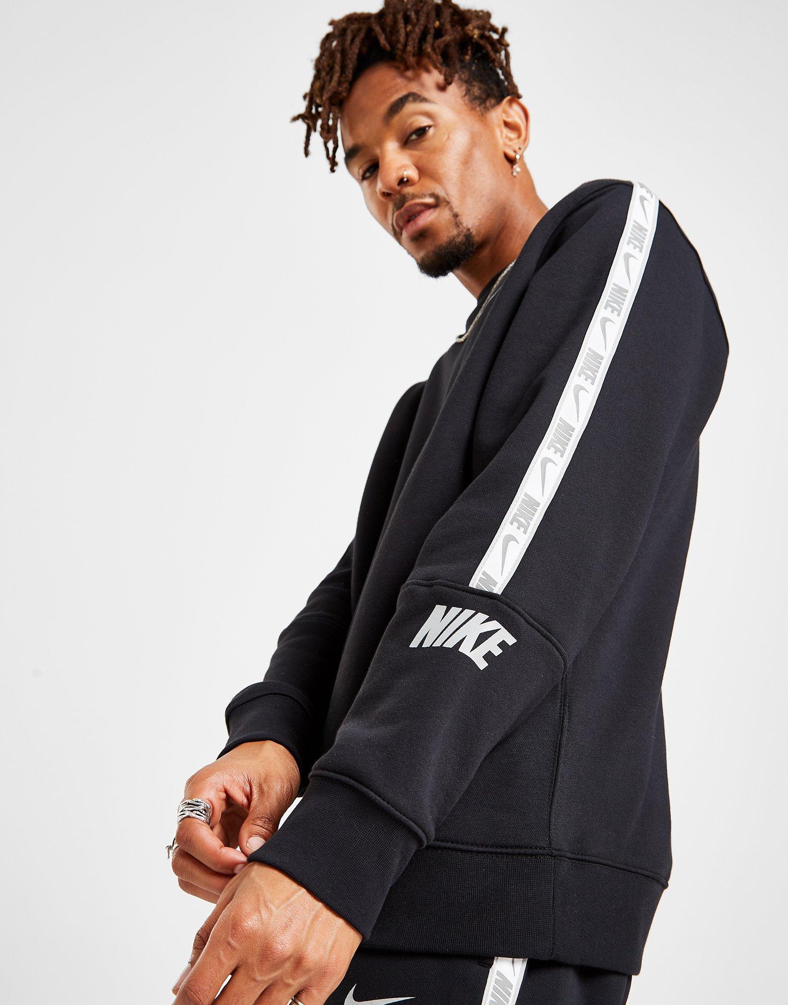 nike tape fleece hoodie