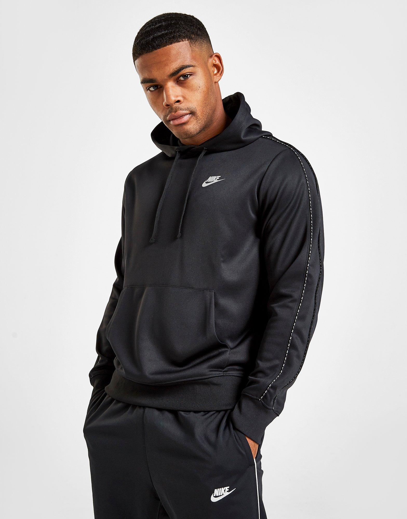 nike repeat tape poly tracksuit