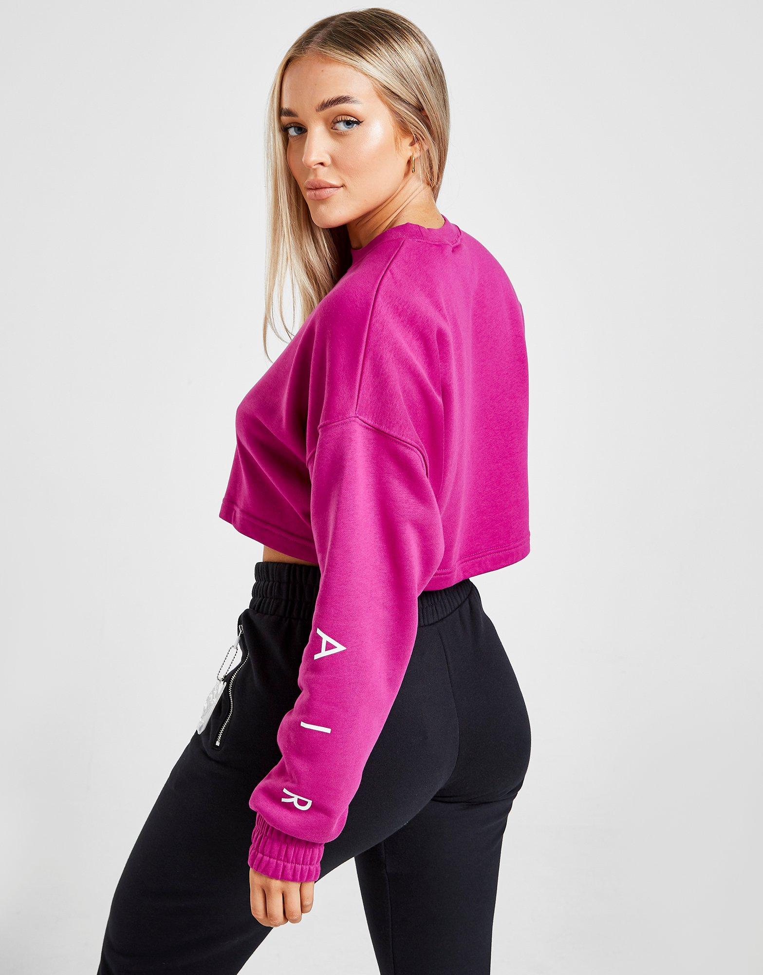 nike air crop crew sweatshirt