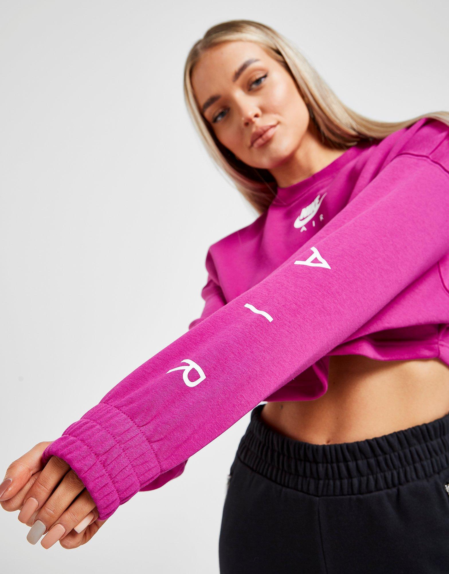 nike air crop crew sweatshirt