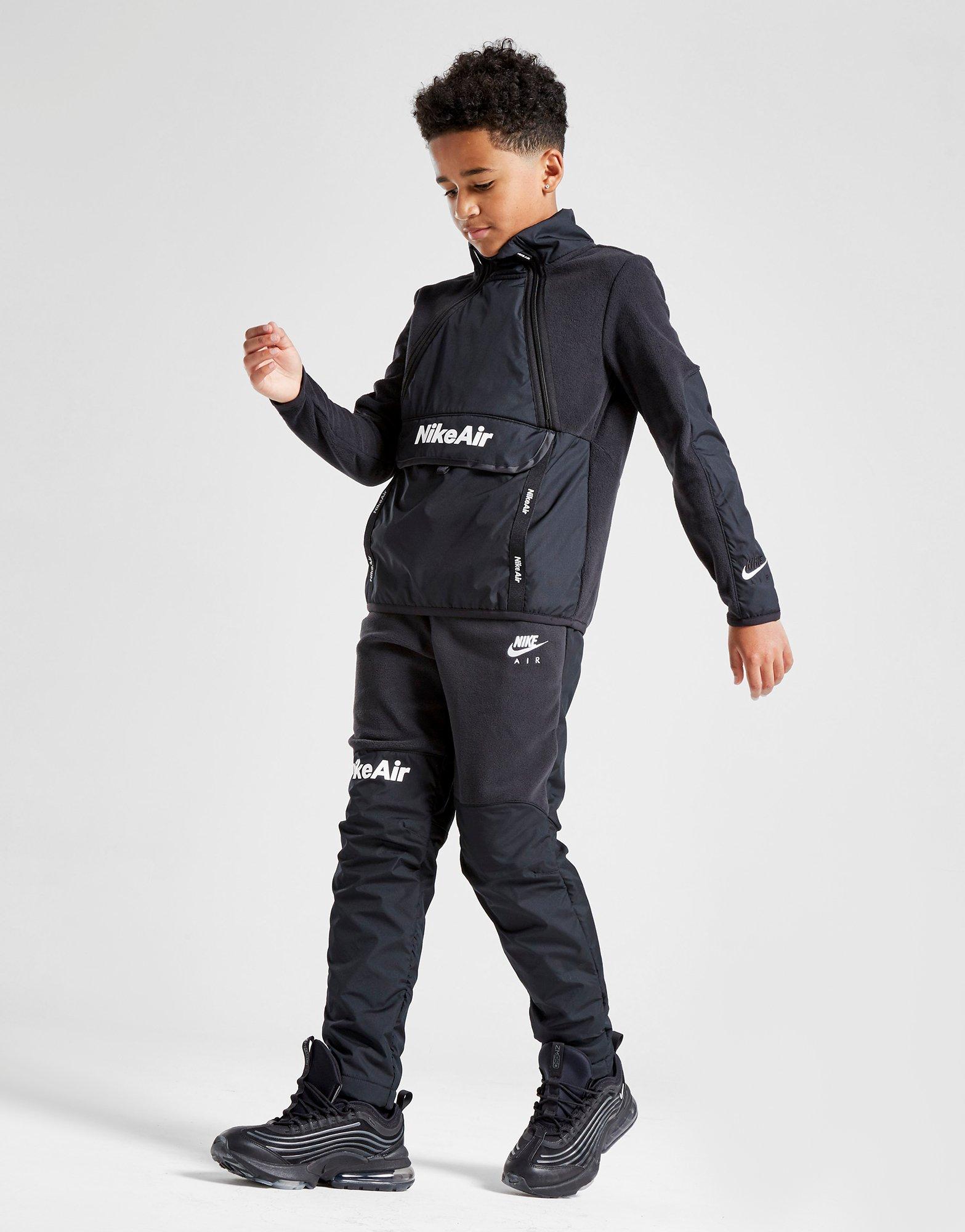 nike air max french terry joggers junior