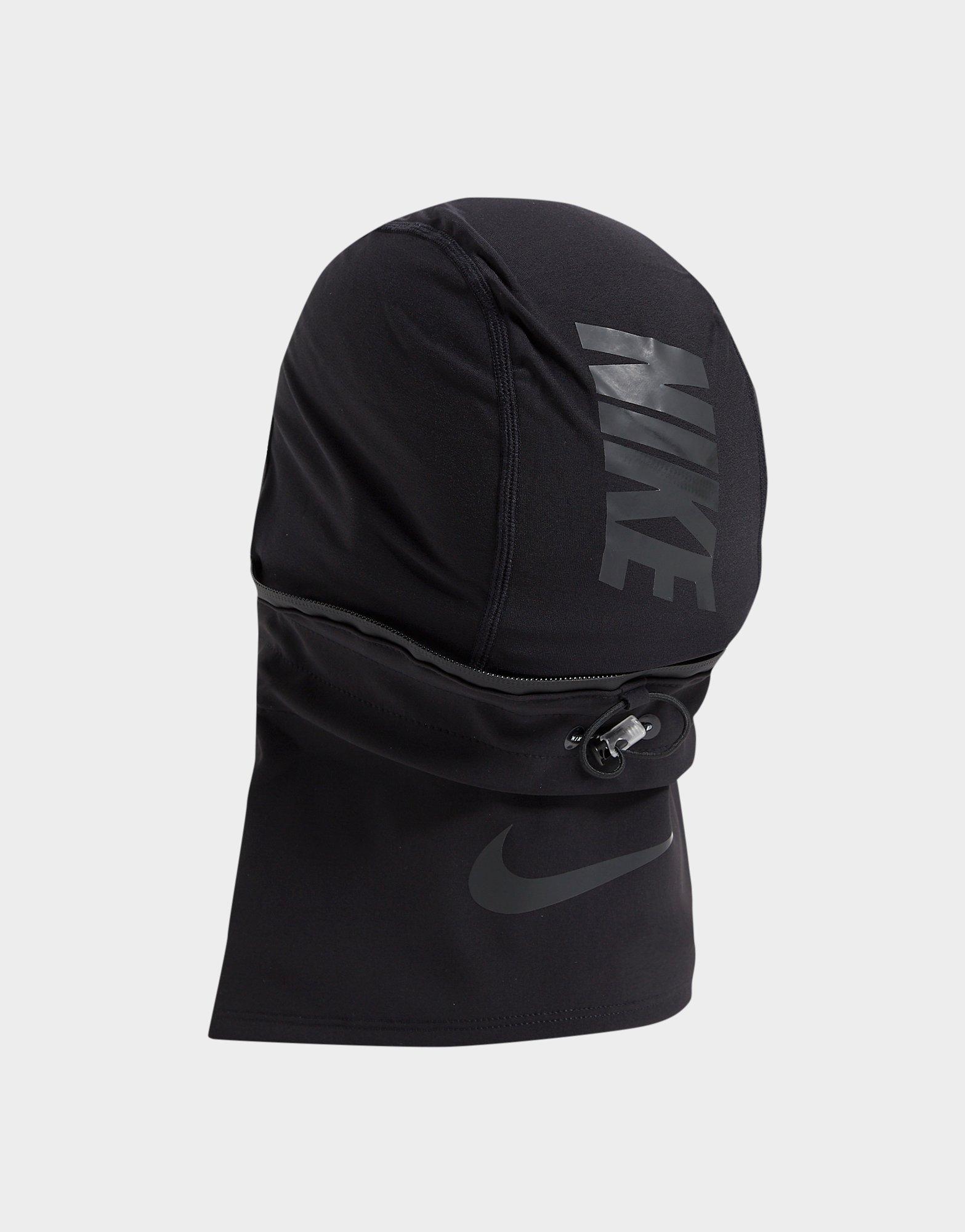 Nike Running Scaldacollo con cappuccio in Nero