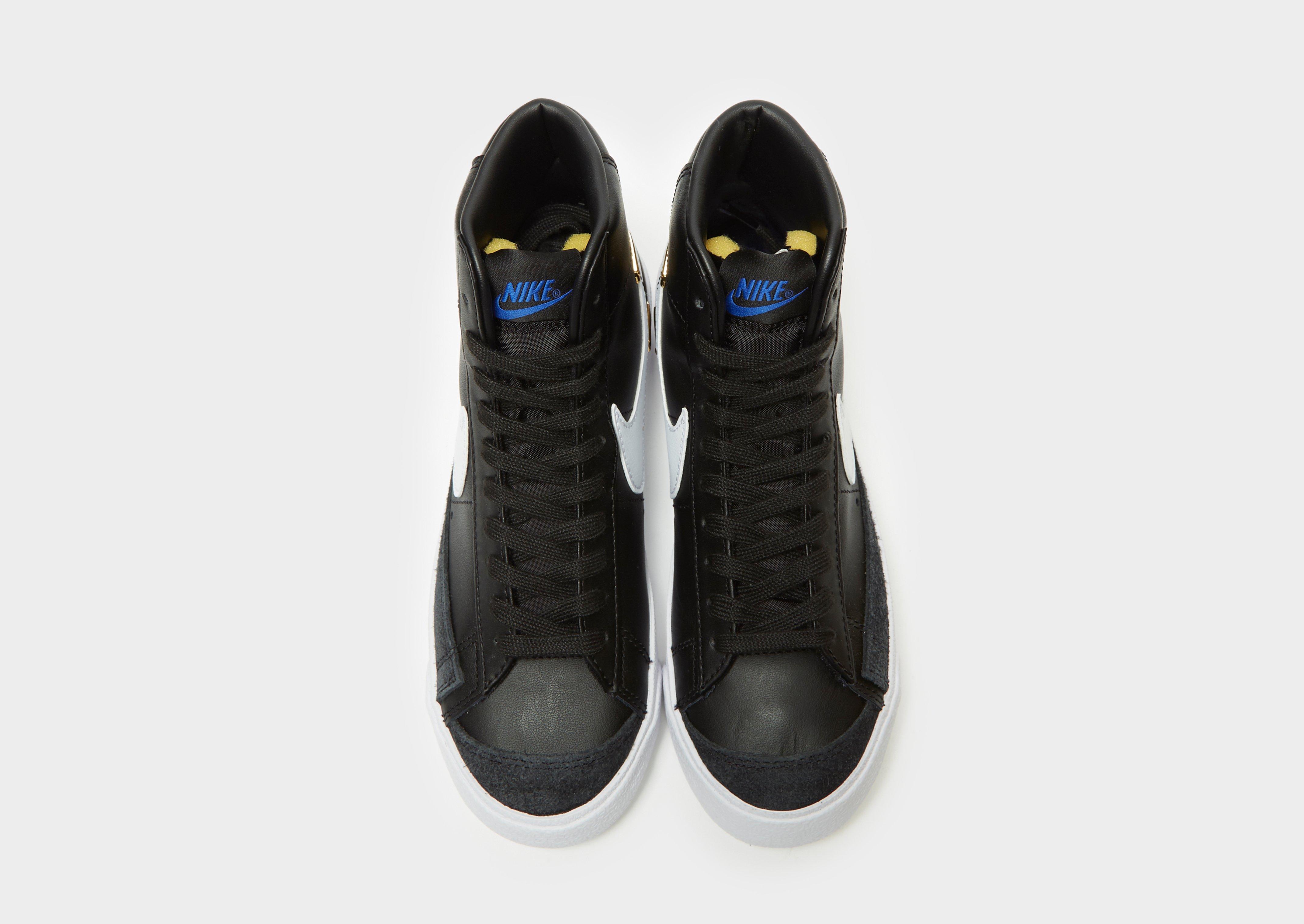 nike blazer mid womens black