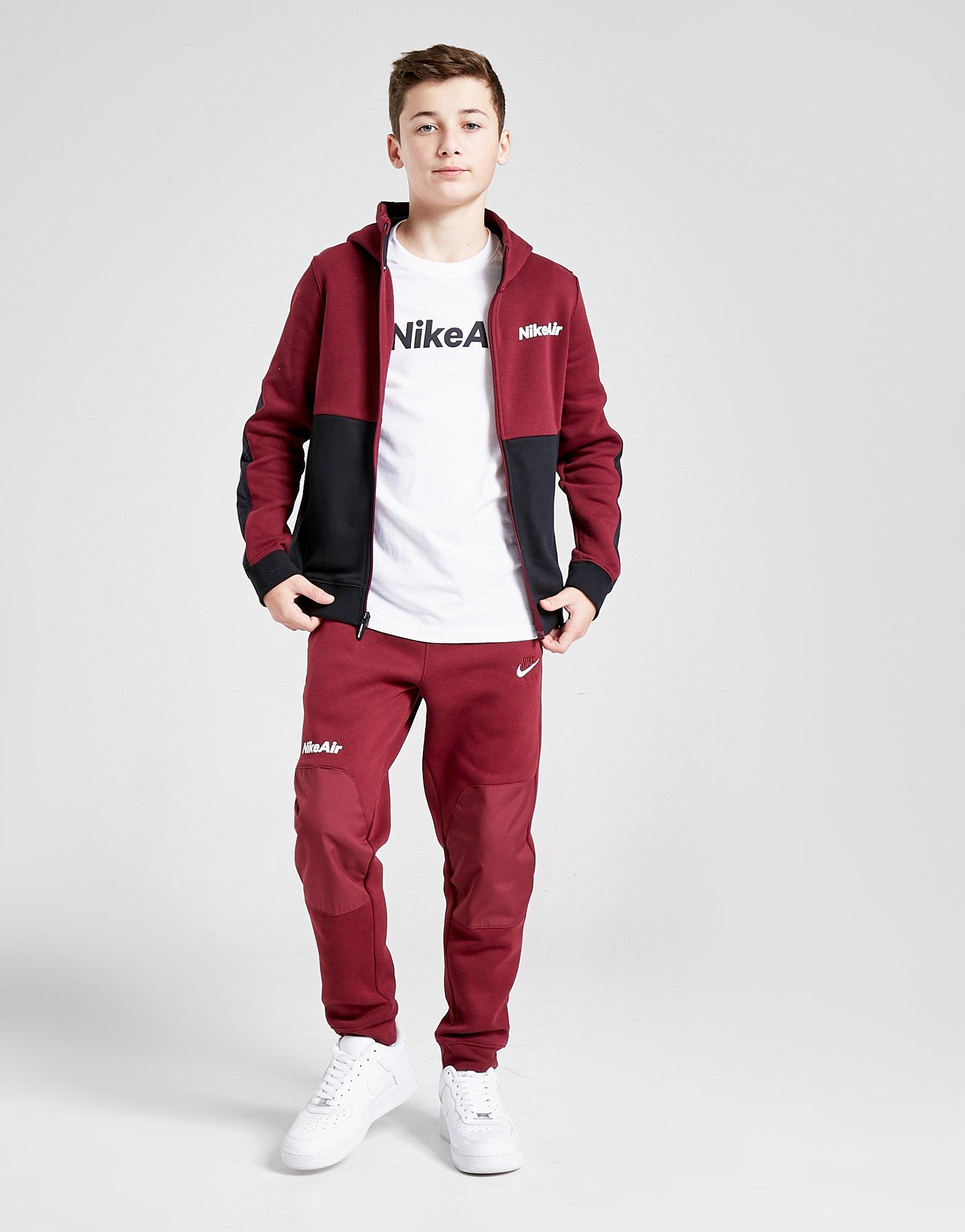 nike air full zip hoodie junior