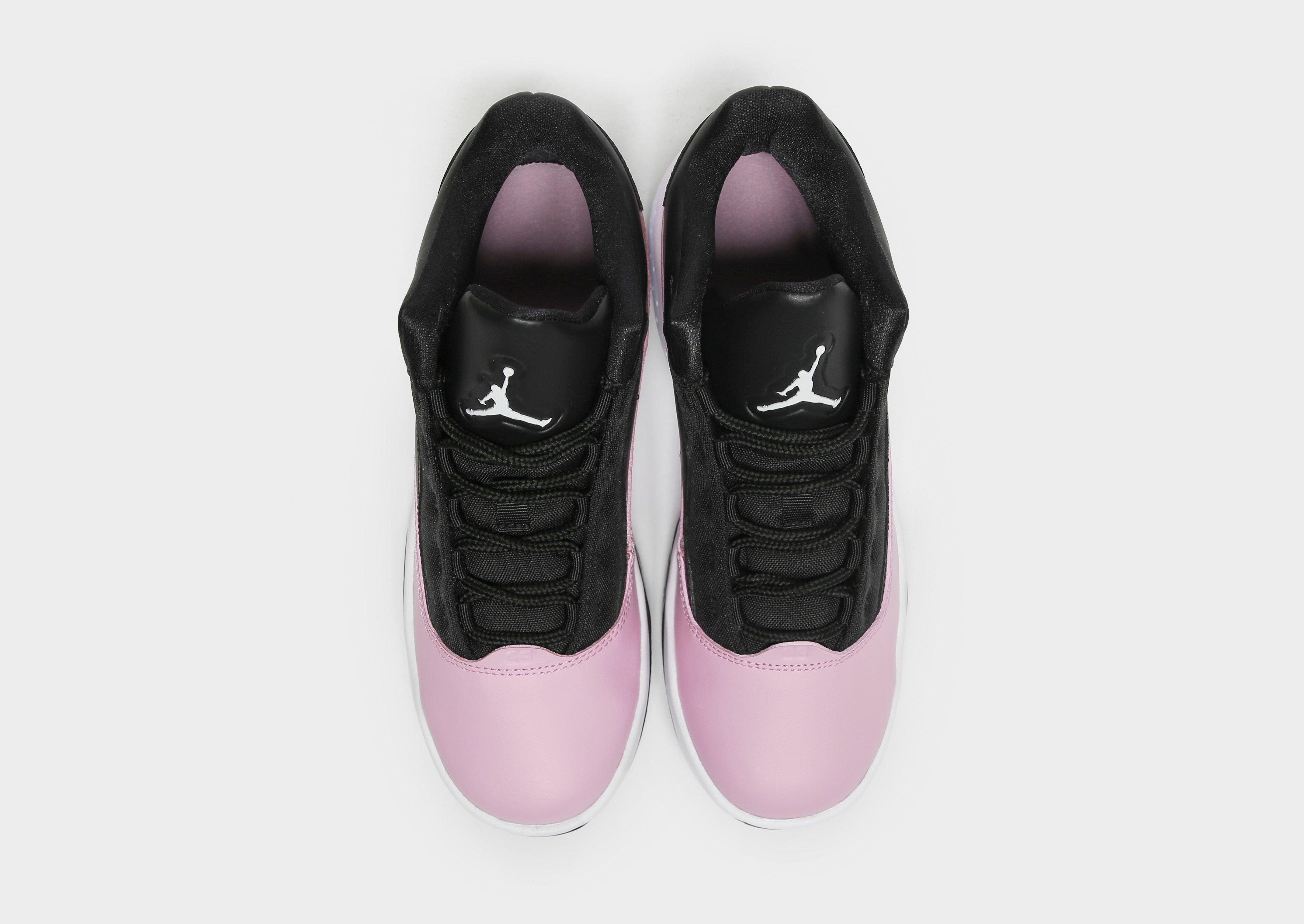 pink jordans junior