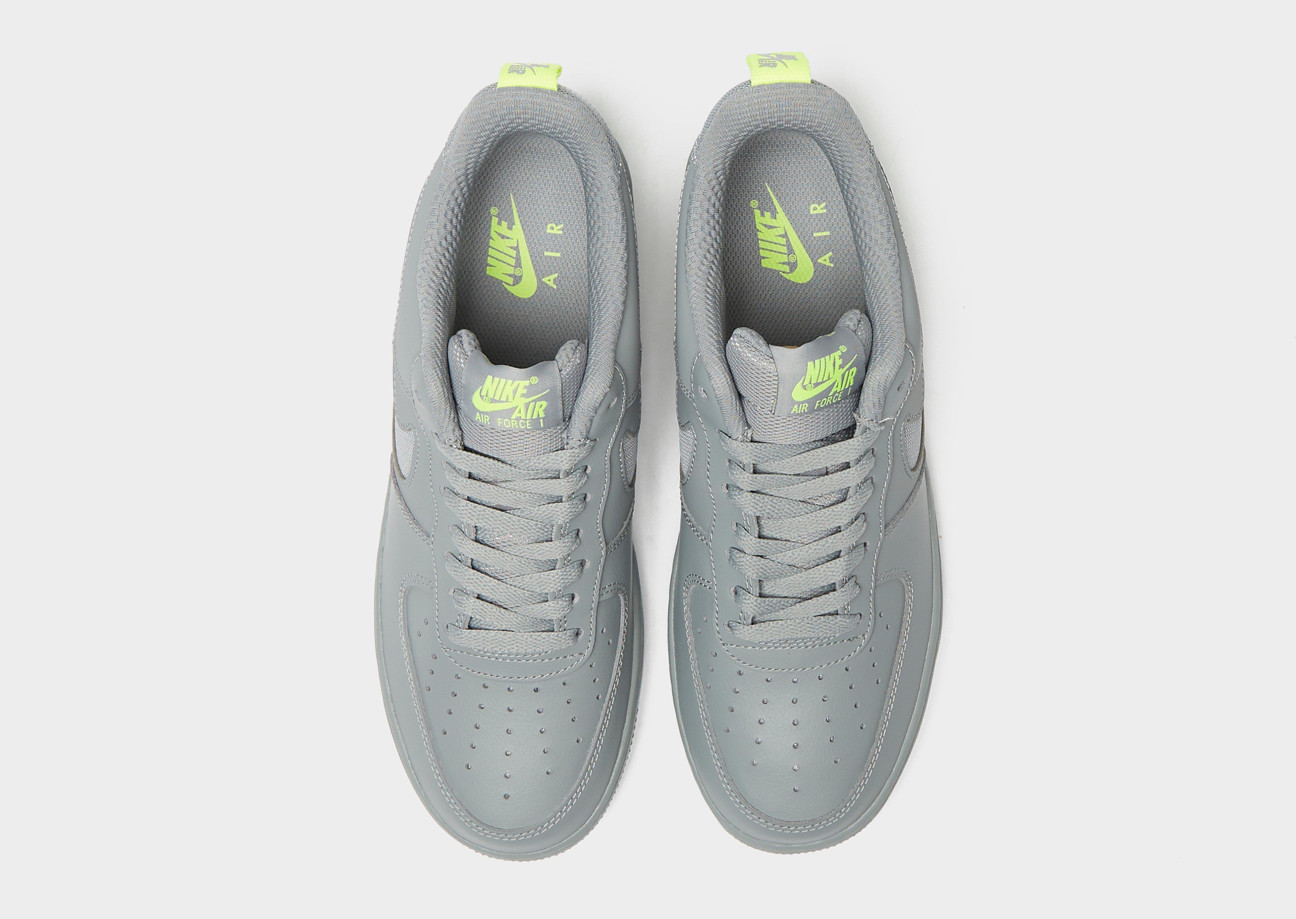 nike air force 1 all grey