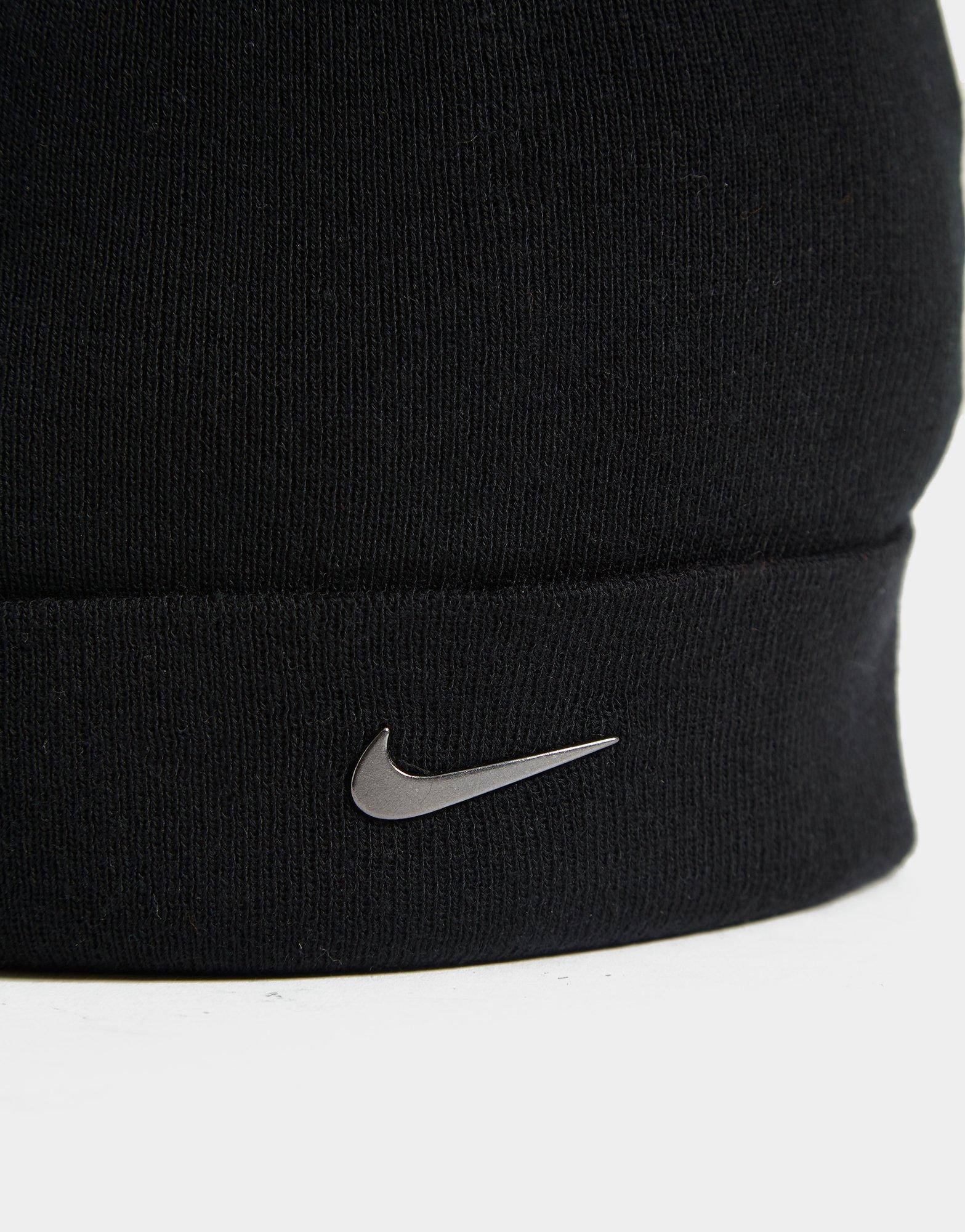 black nike beanie hat