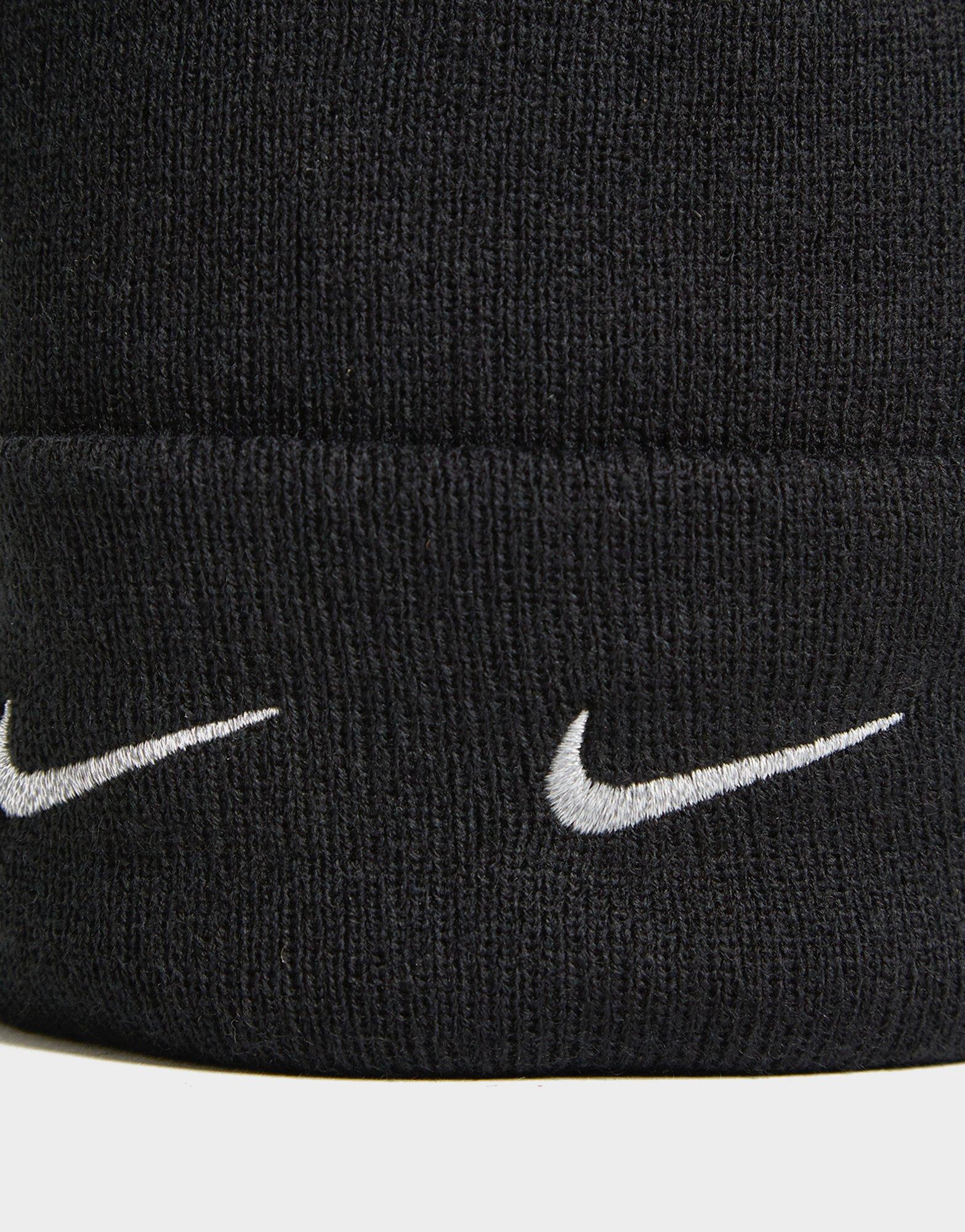 black nike beanie