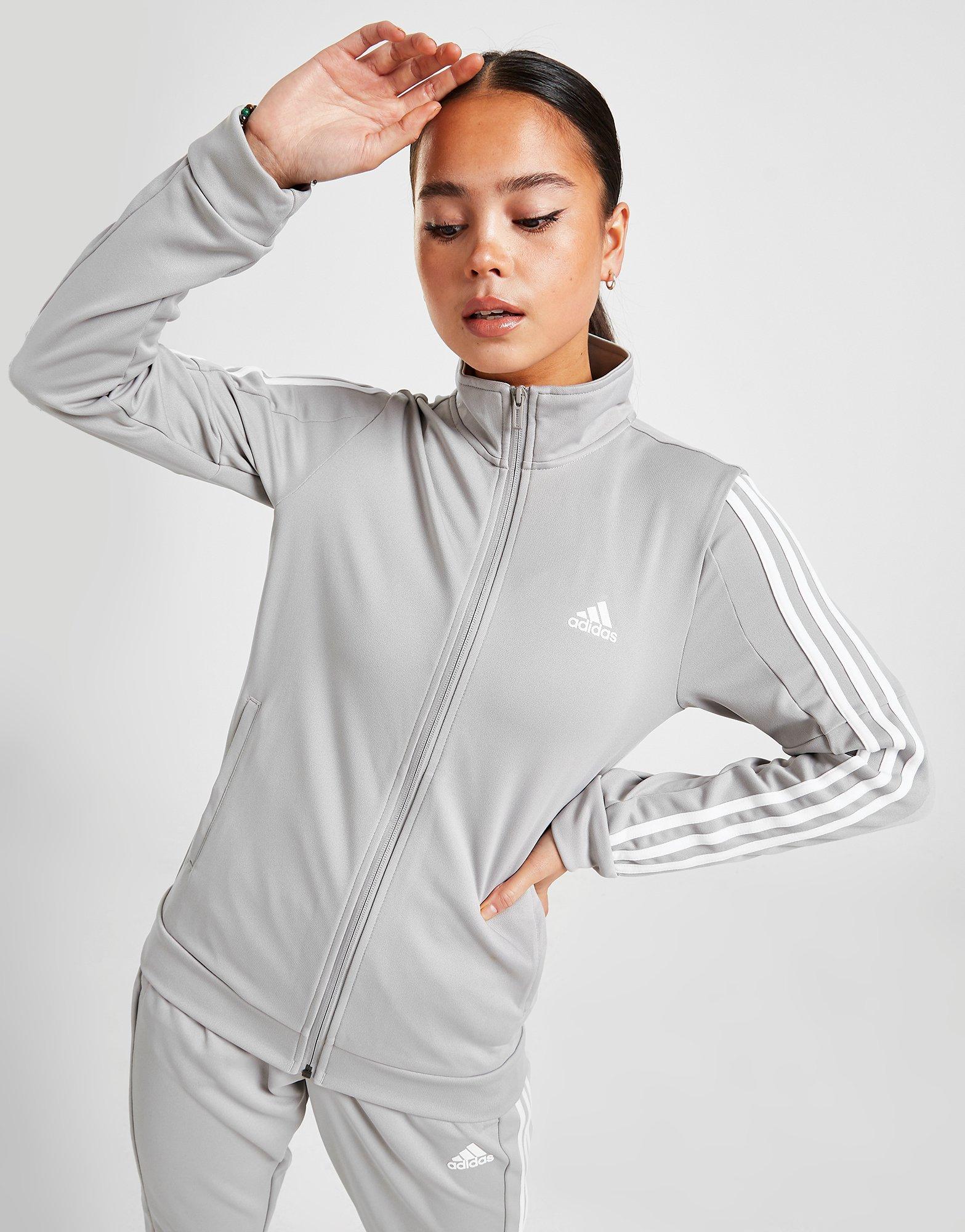 grey womens adidas tracksuit