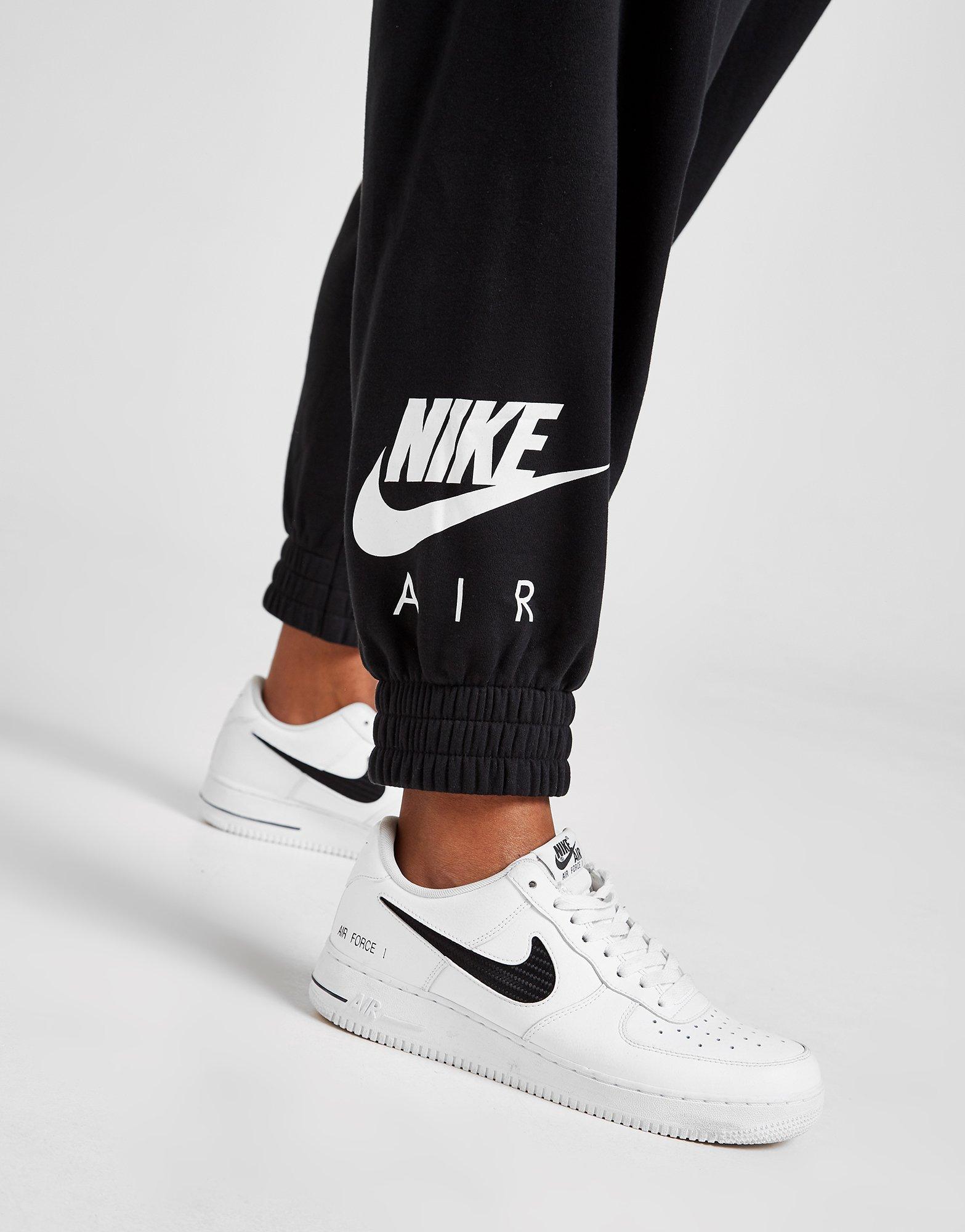 Acquista Nike Plus Size Air Panel Fleece Pantaloni della tuta Donna in Nero