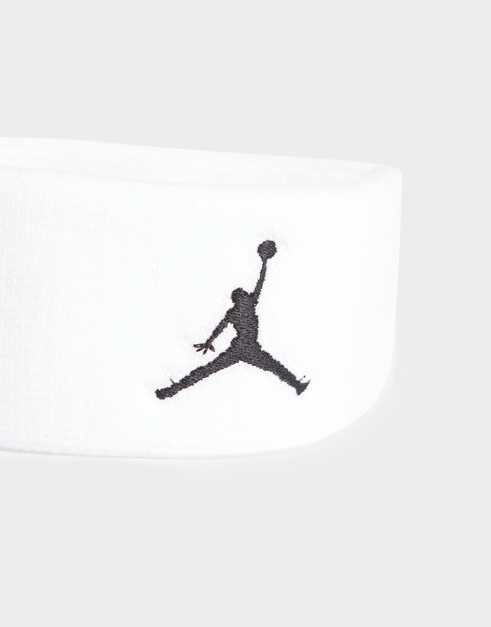 White hotsell jordan headband