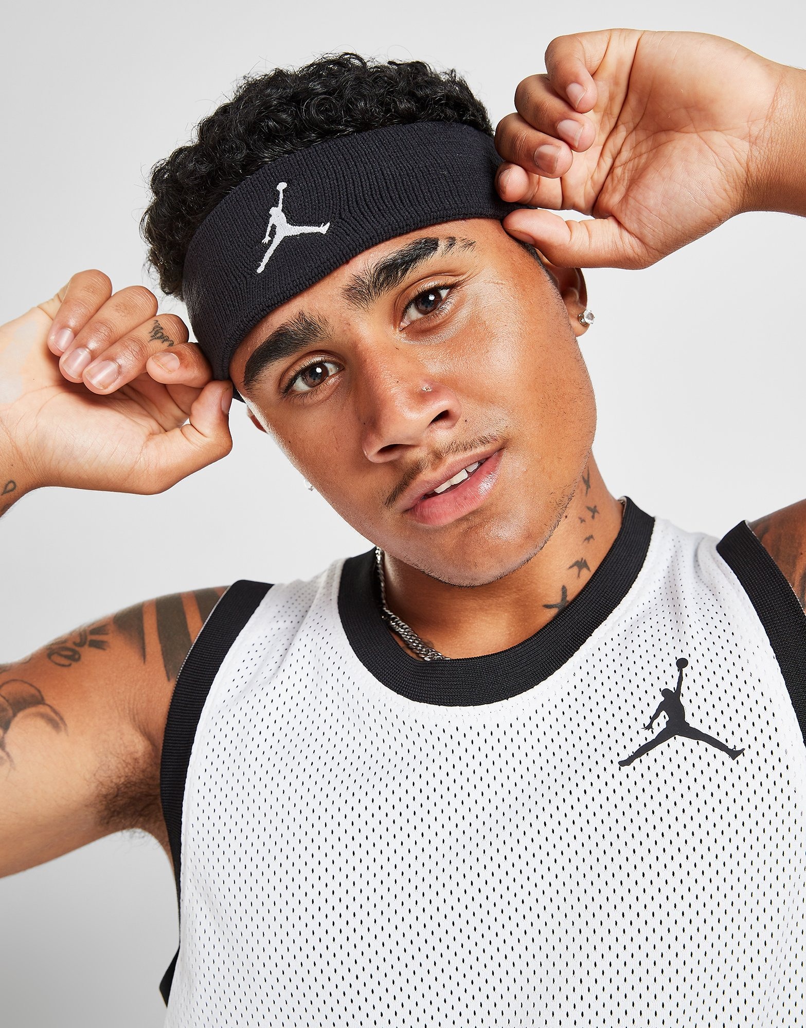 Black Jordan Jumpman Headband JD Sports NZ