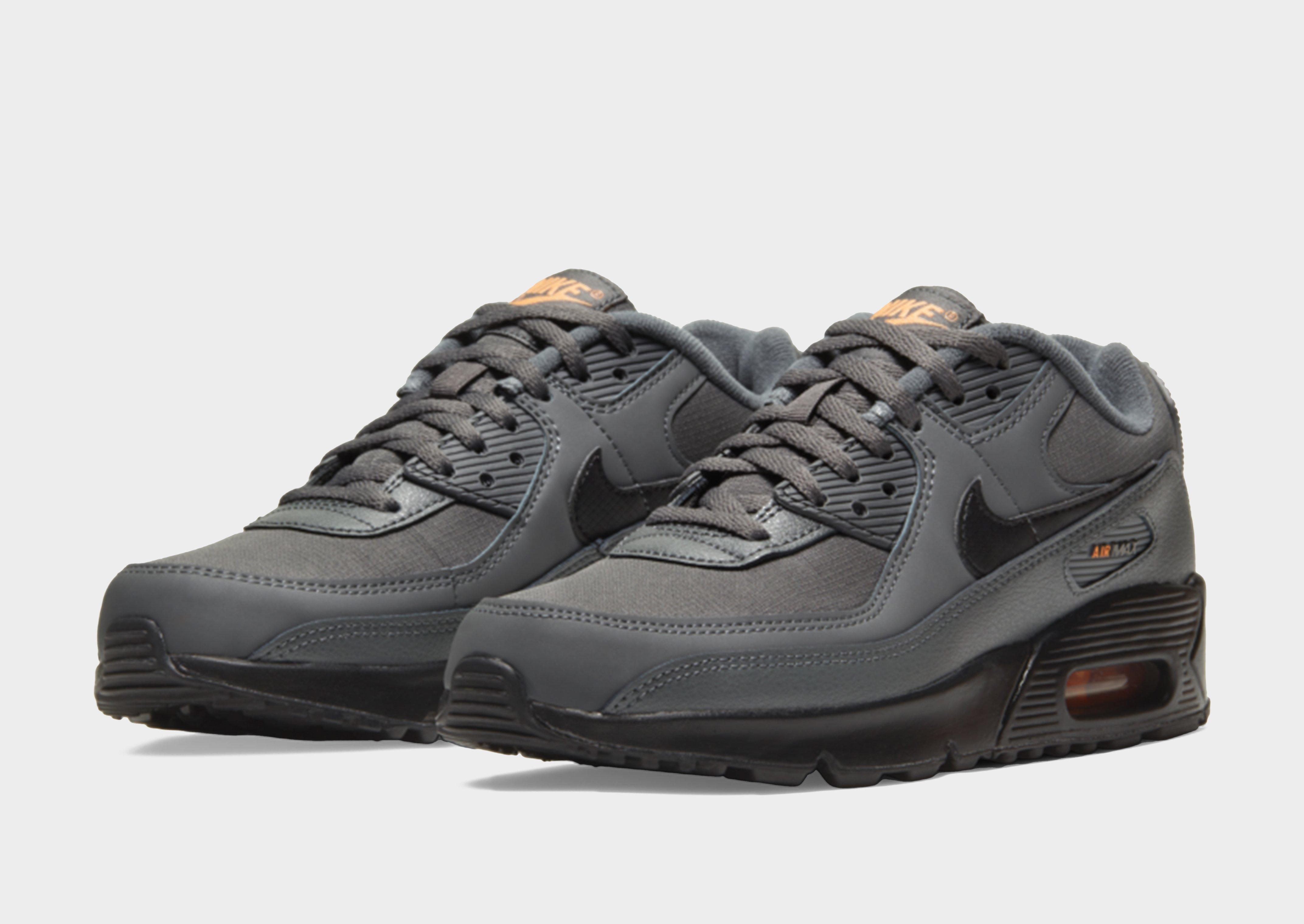 nike air max 90 junior black size 4