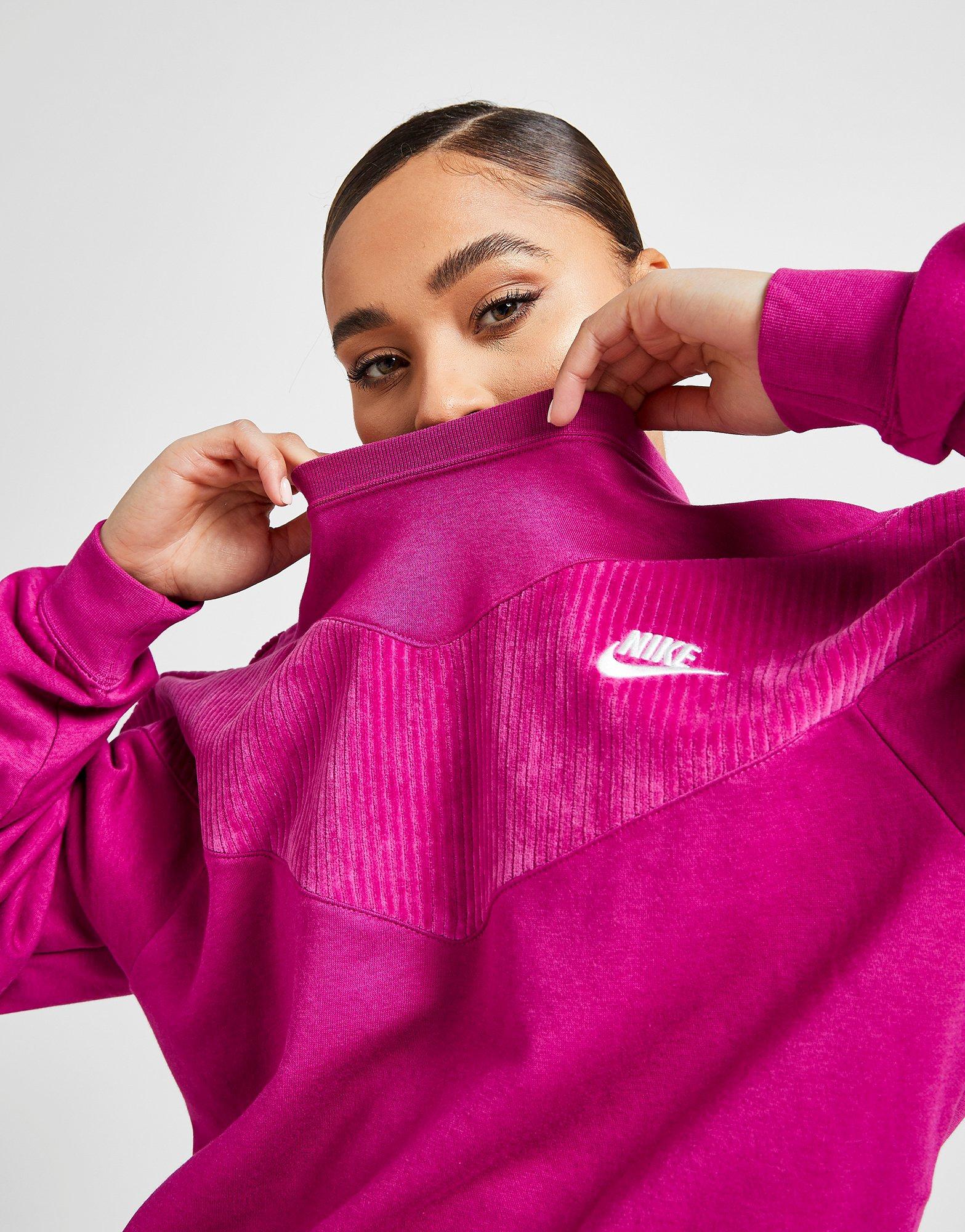 Nike Heritage Velour Crew Sweatshirt