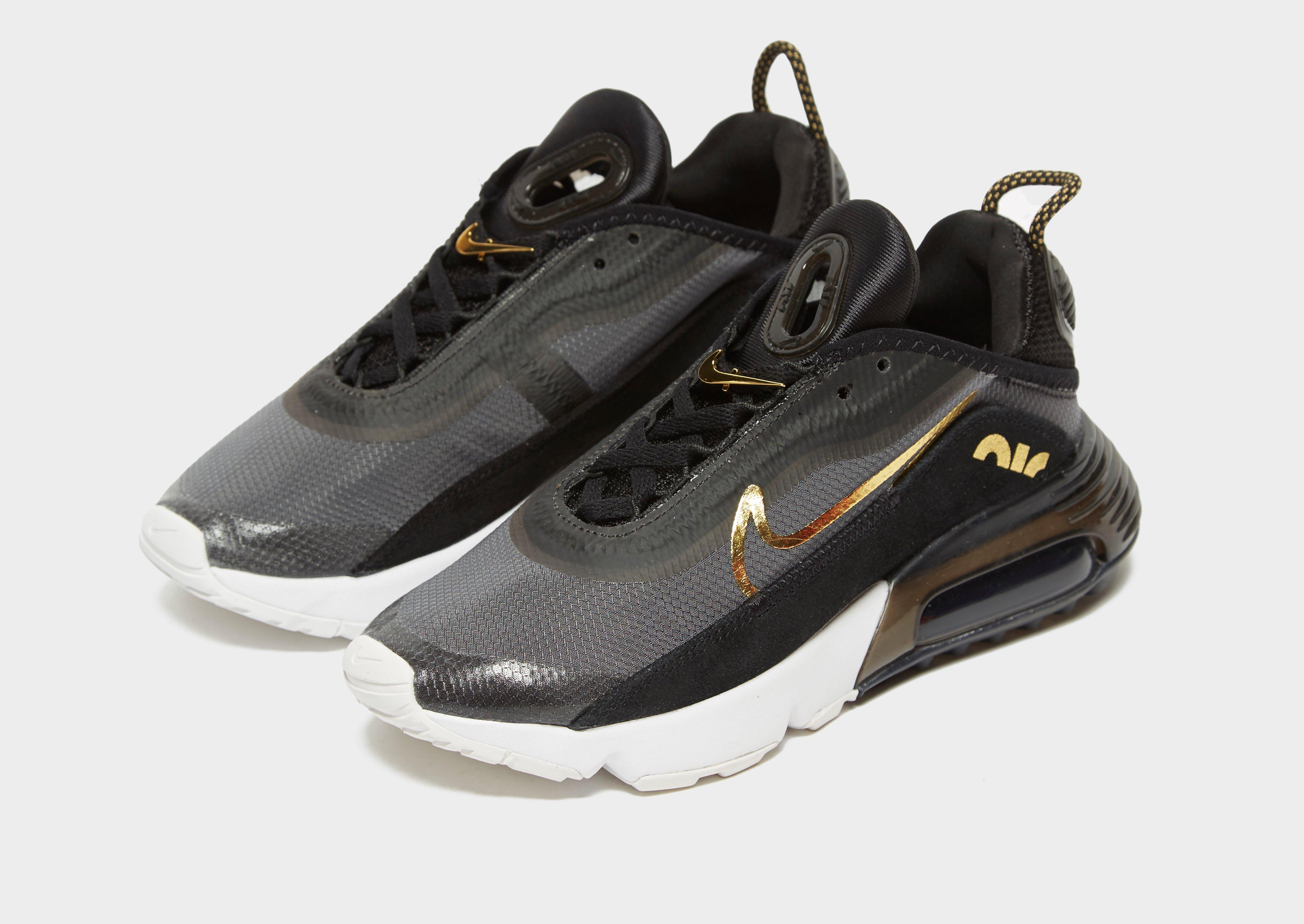 womens nike air max black and gold