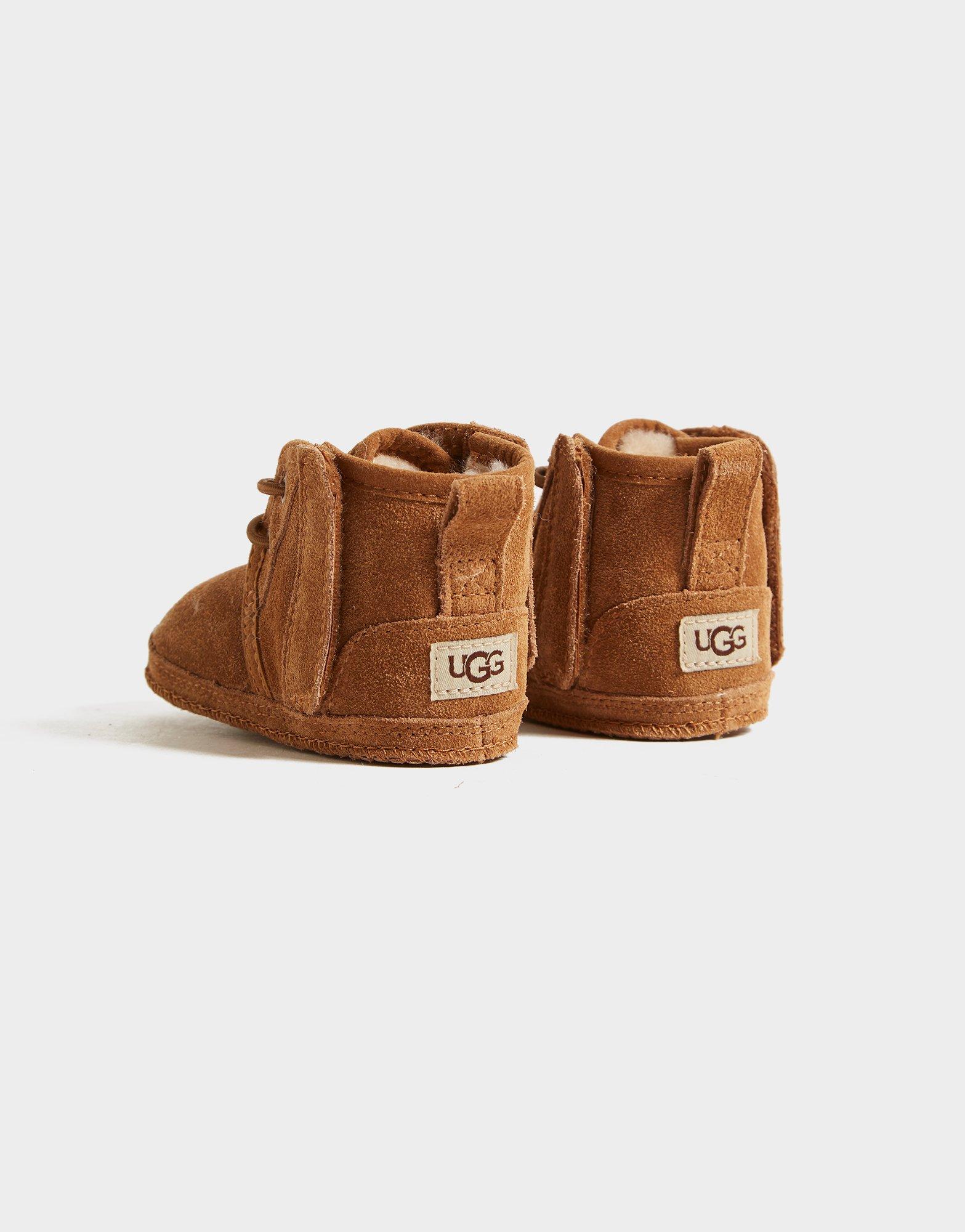 Brown UGG Baby Neumel Boots \u0026 Beanie 