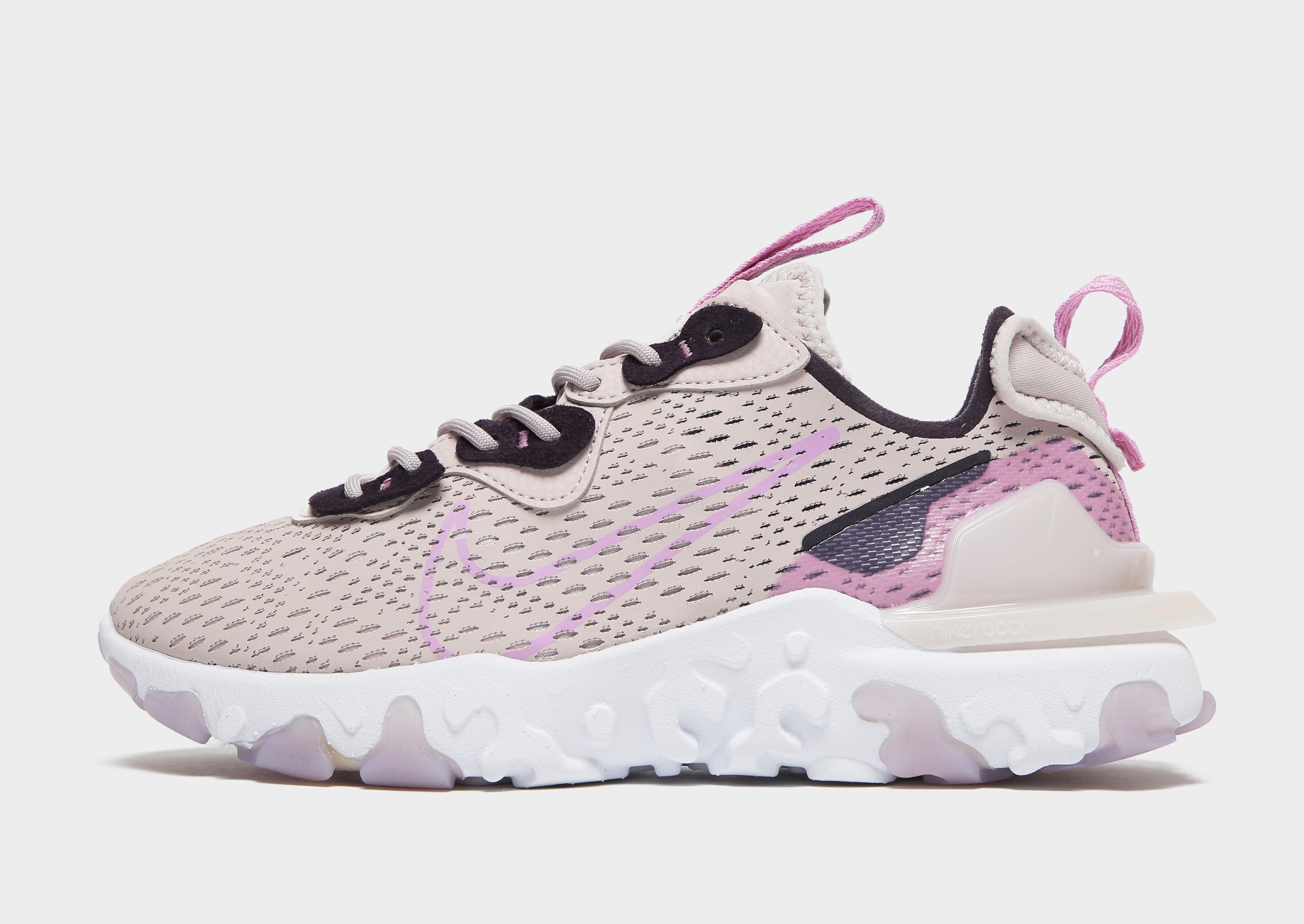 nike react womens purple