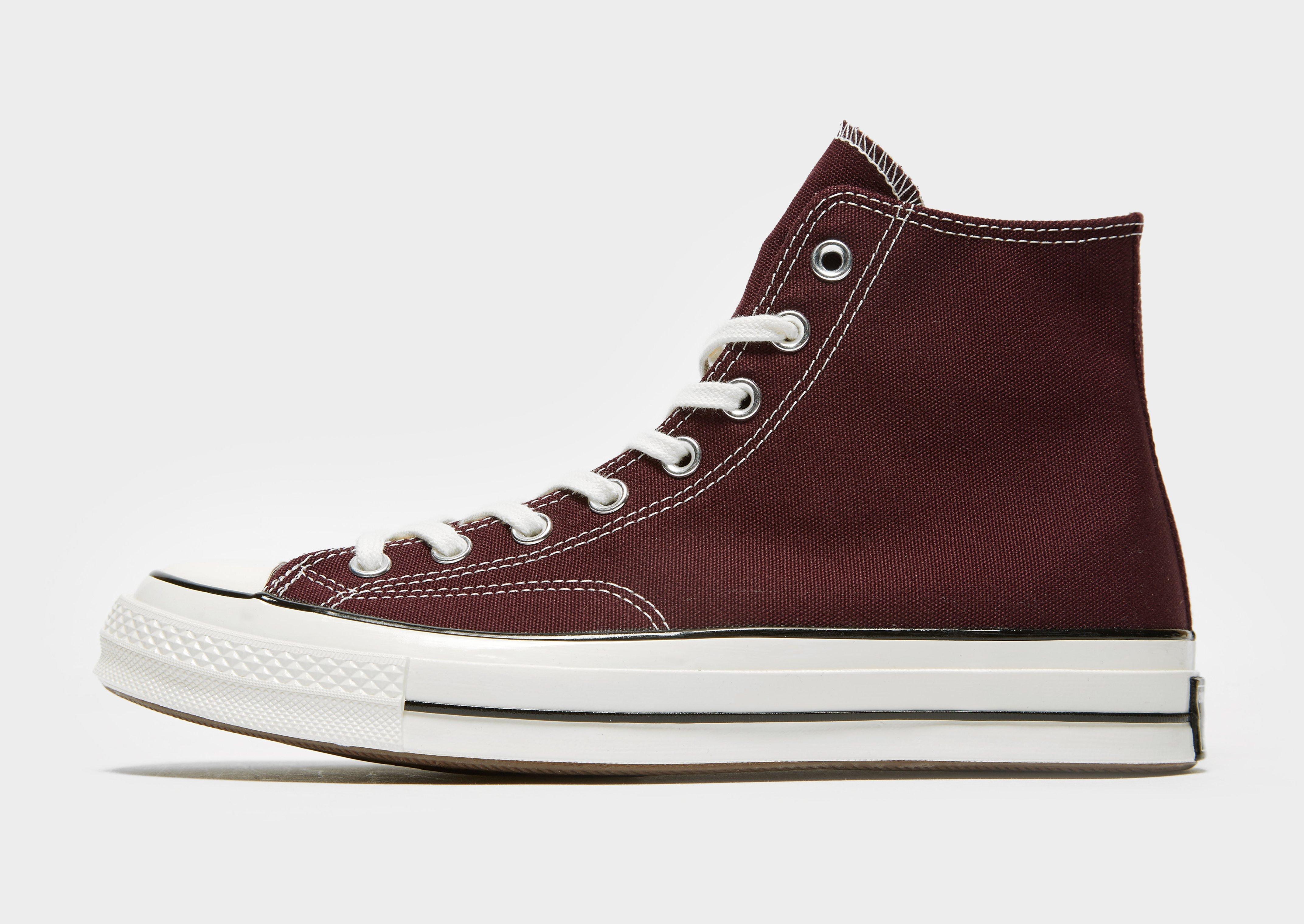 high top brown converse