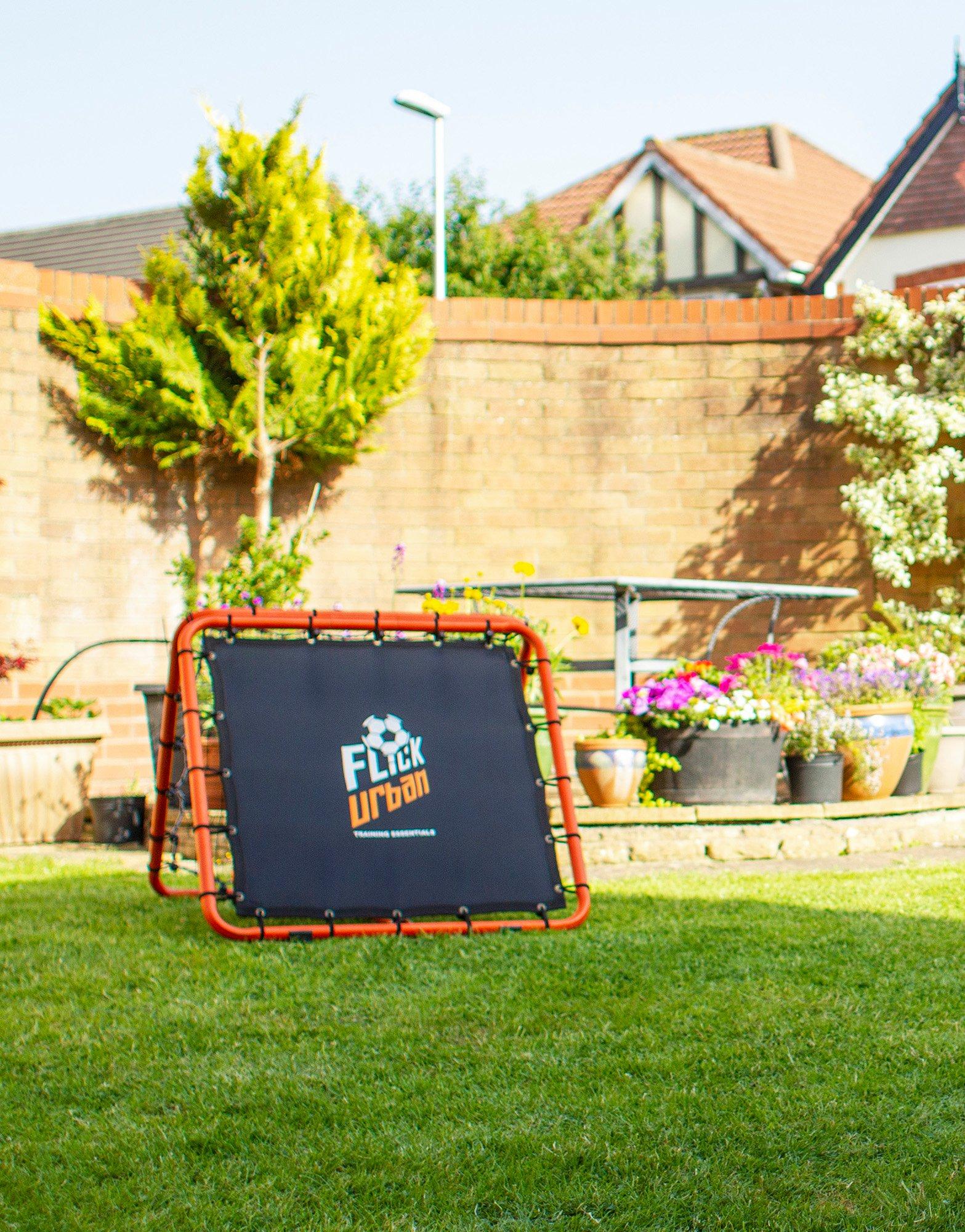 Football Flick Urban Skills Dual-Speed Rebounder and Net