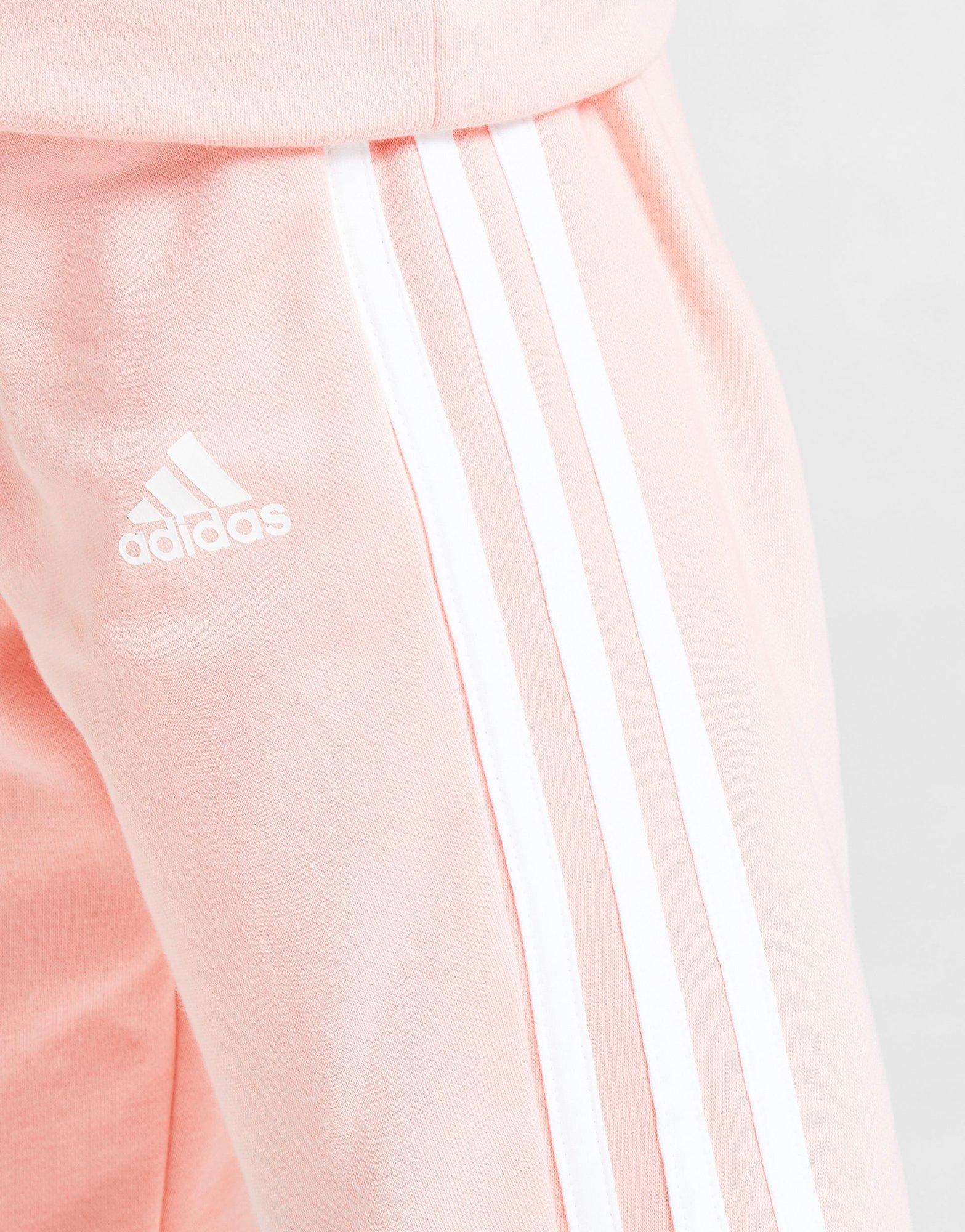 pink adidas girls tracksuit