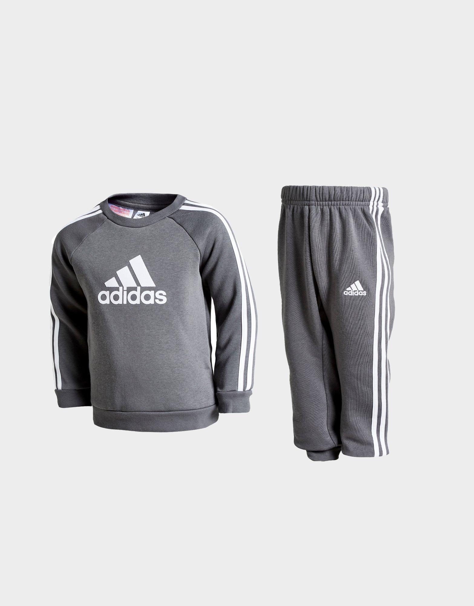 infant grey adidas tracksuit