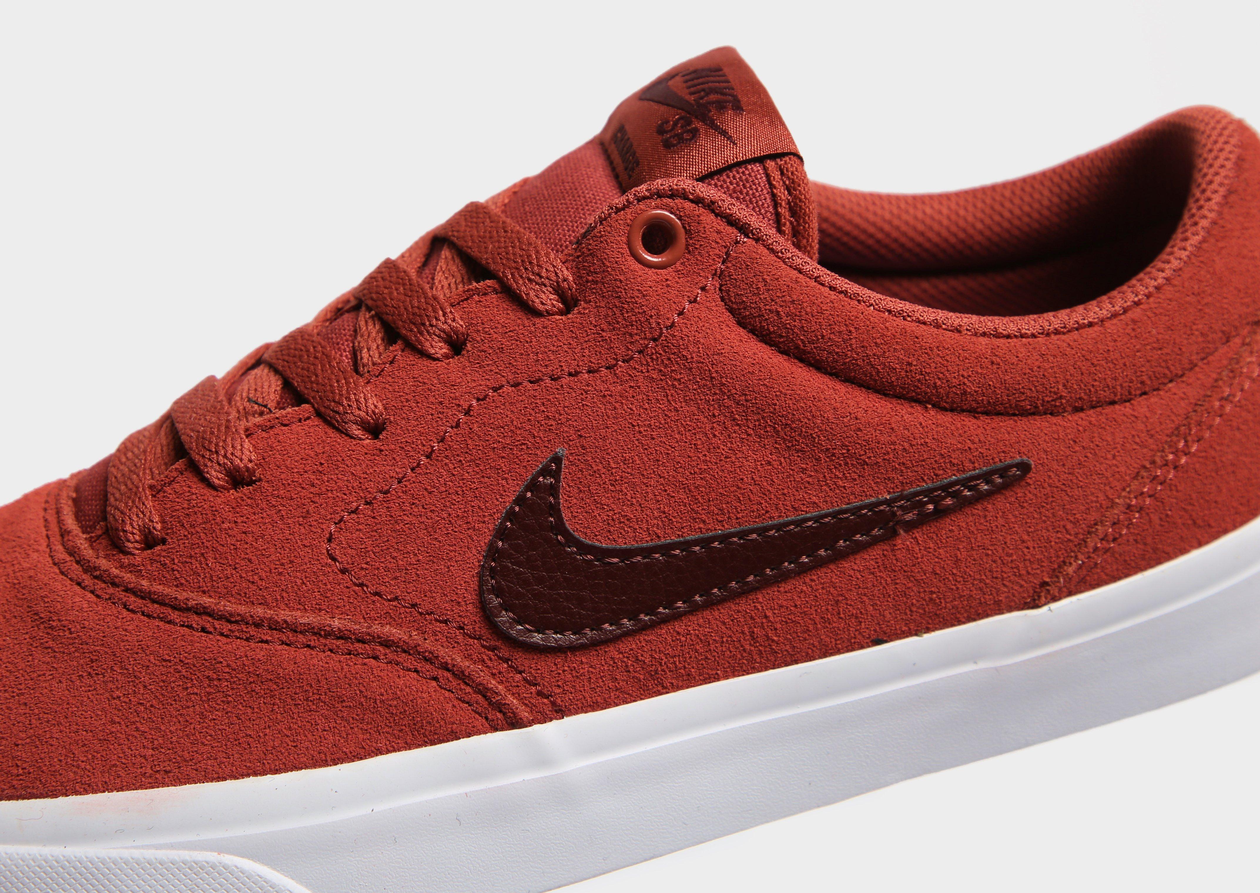 nike sb red suede