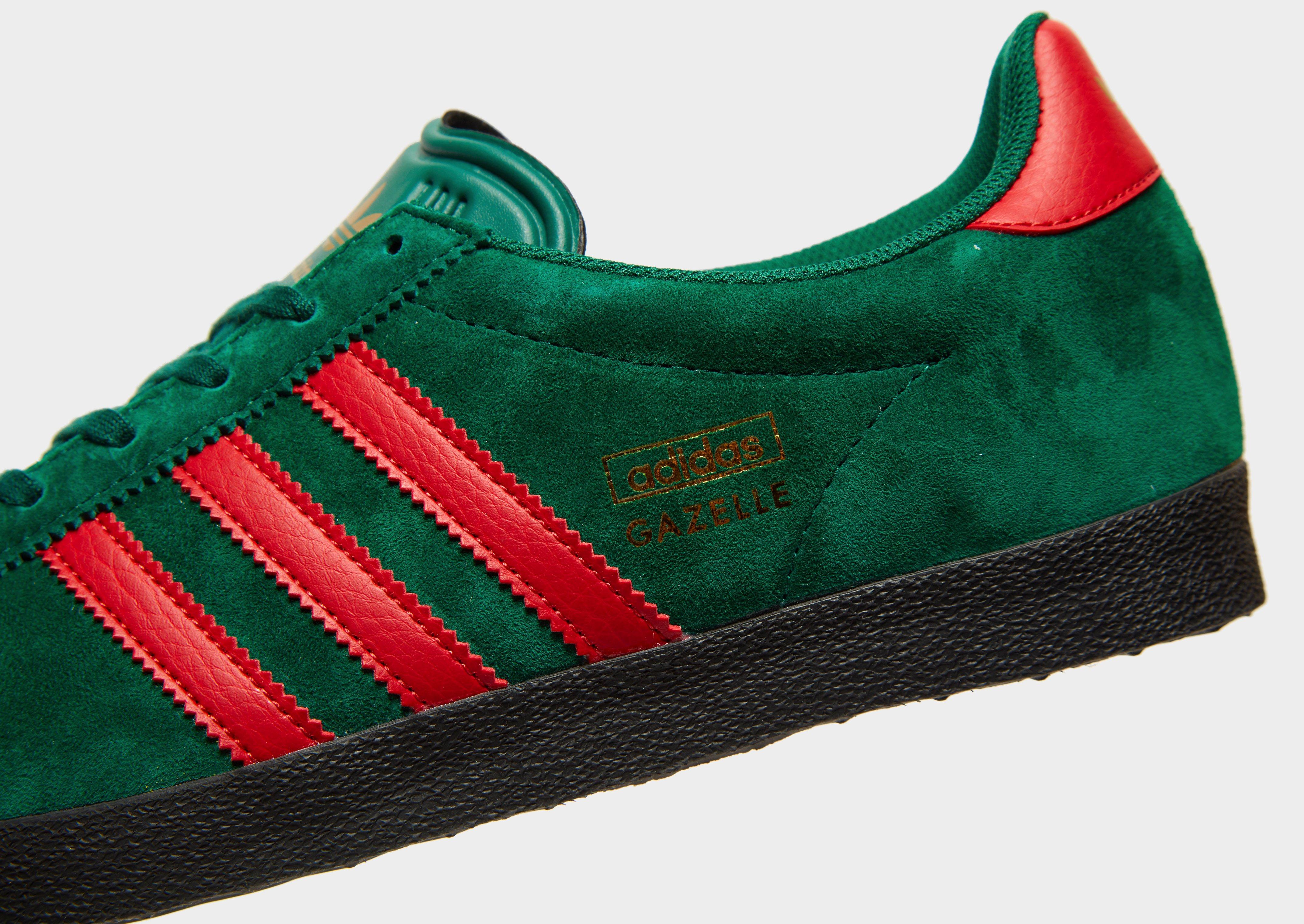 green and red adidas