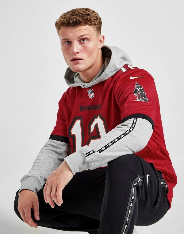 Red Nike NFL Bay Buccaneers Brady #12 | Sports Global