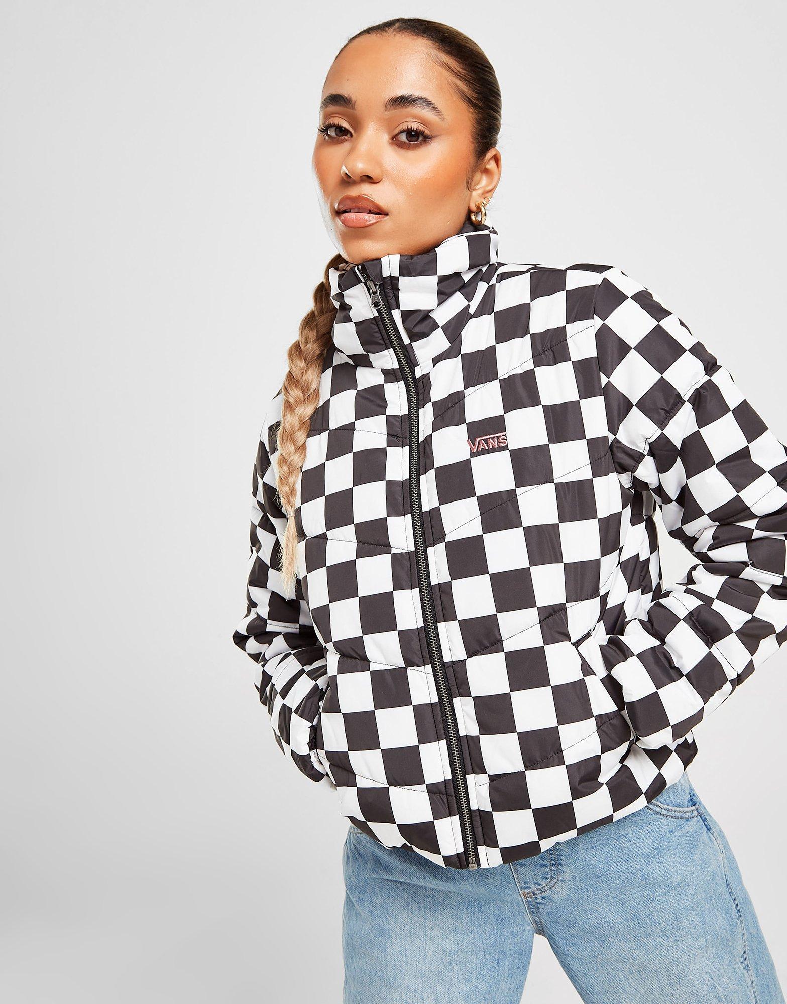 vans jacket checkered