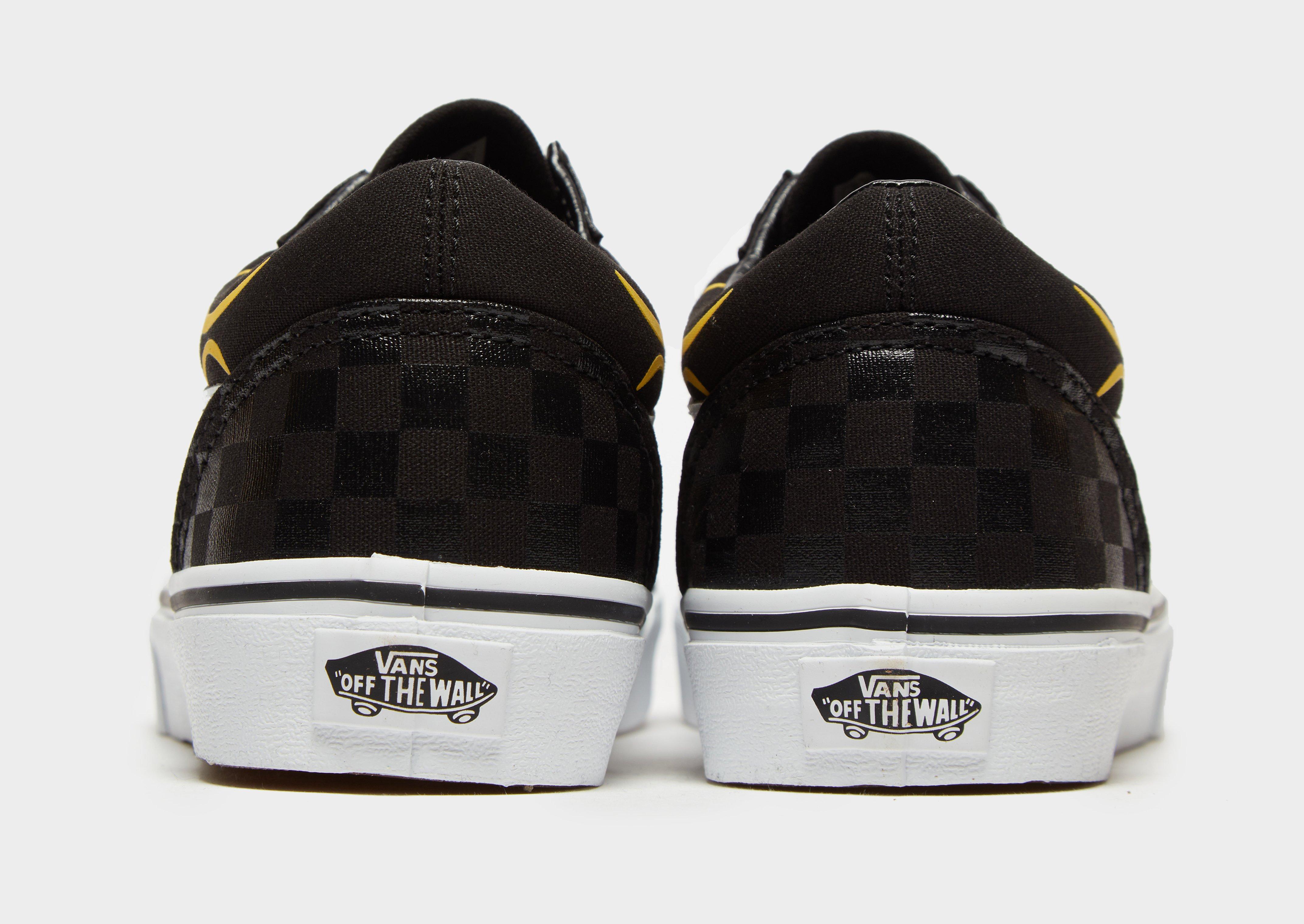 vans old skool junior black and white