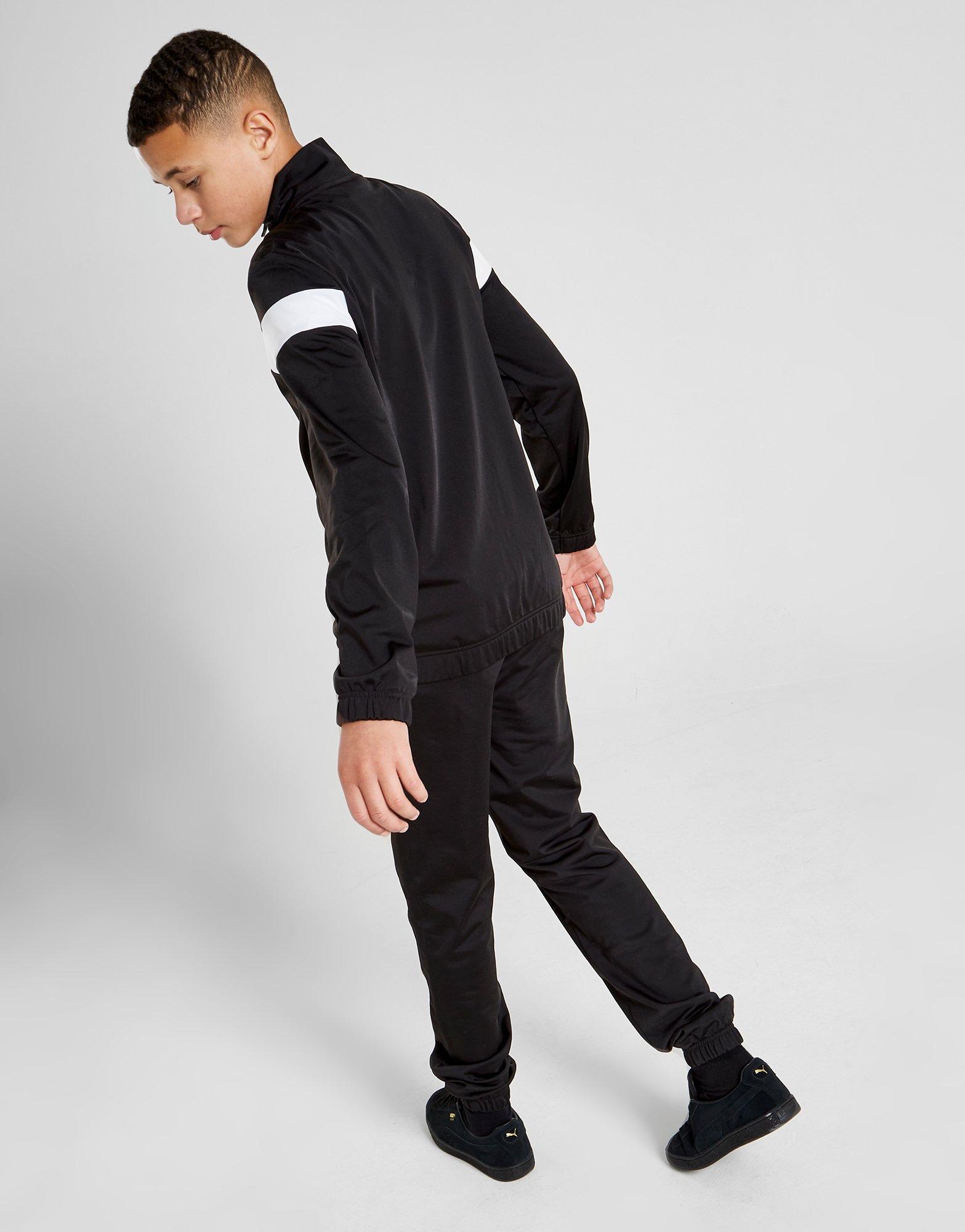 Black PUMA Core Tracksuit Junior | JD Sports