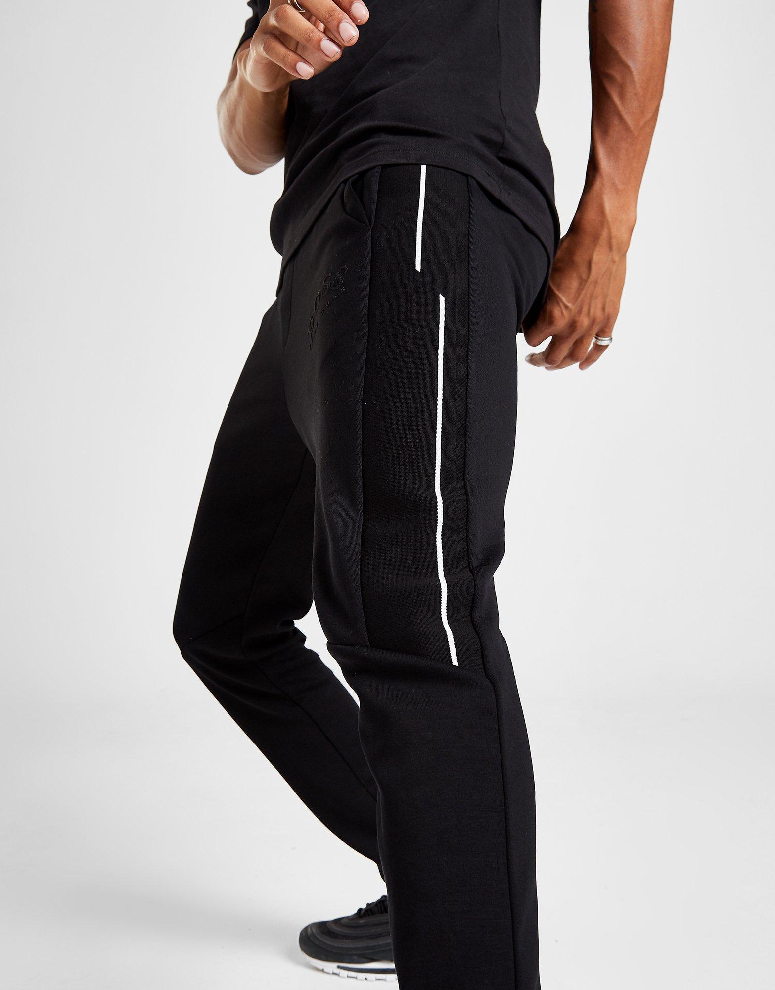 boss hadiko track pants black
