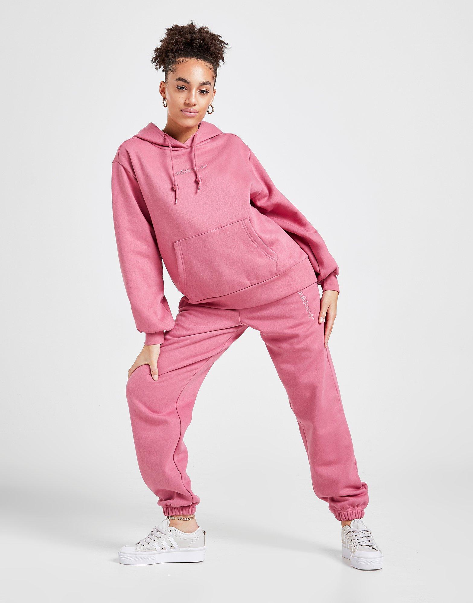 pink fleece joggers