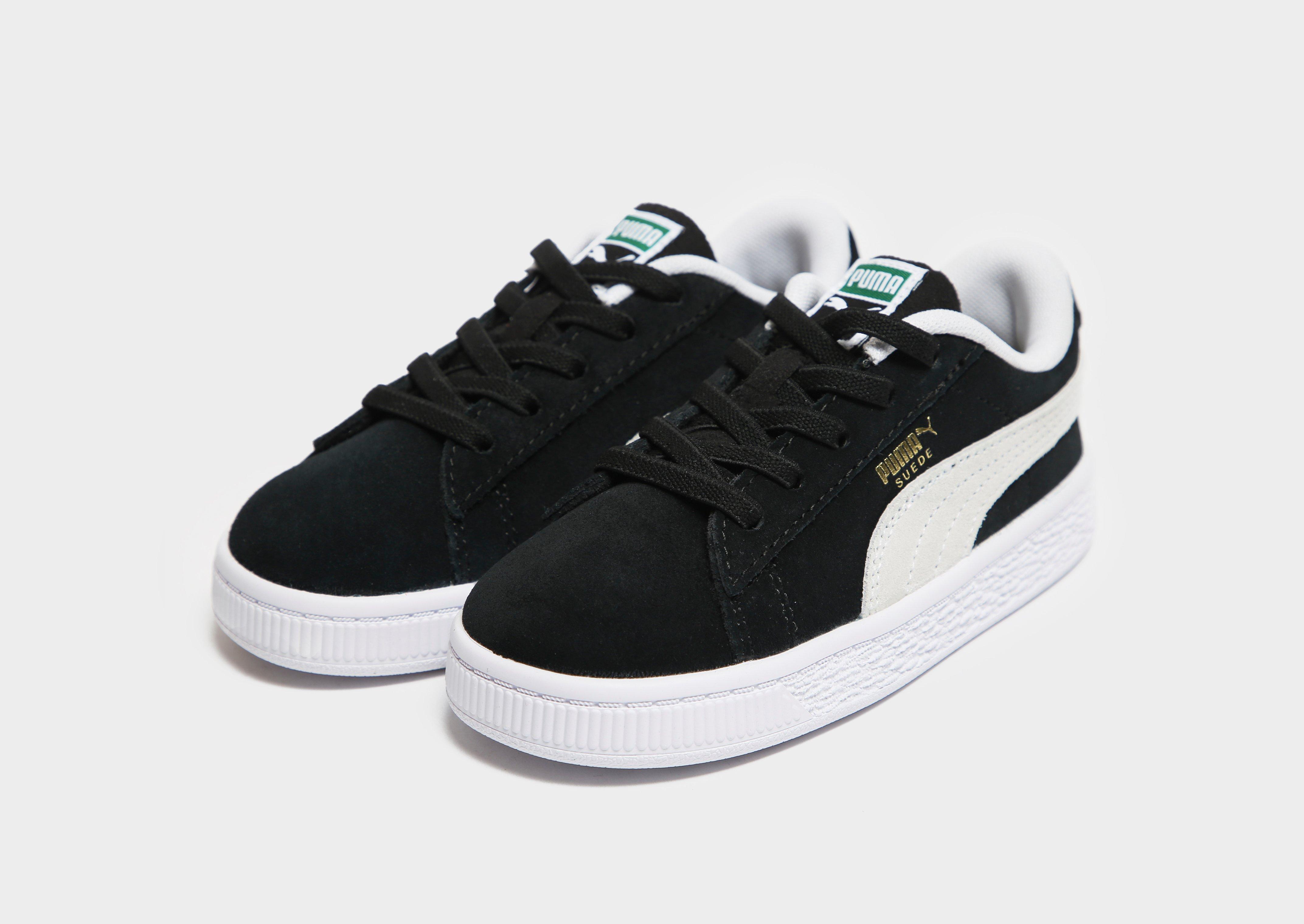 infant puma suede