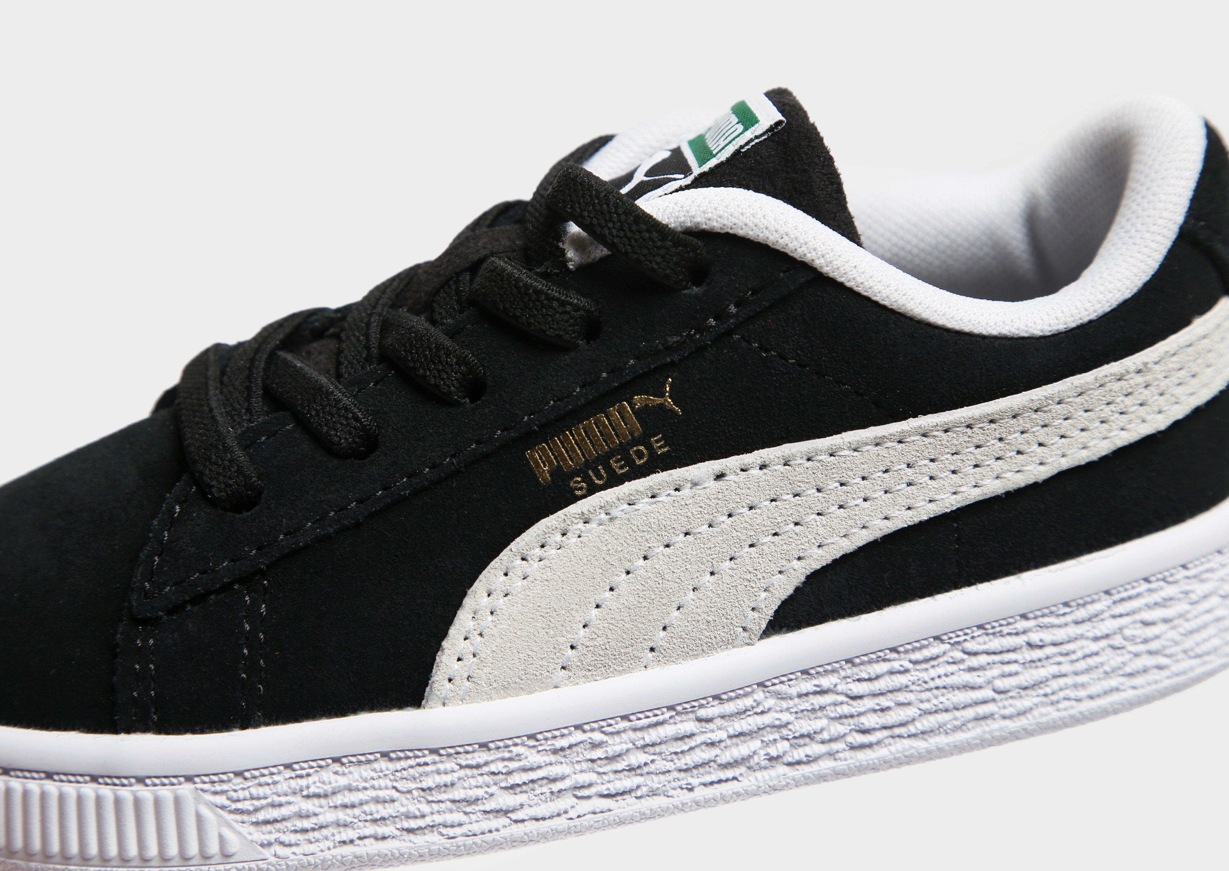 puma suede super preto