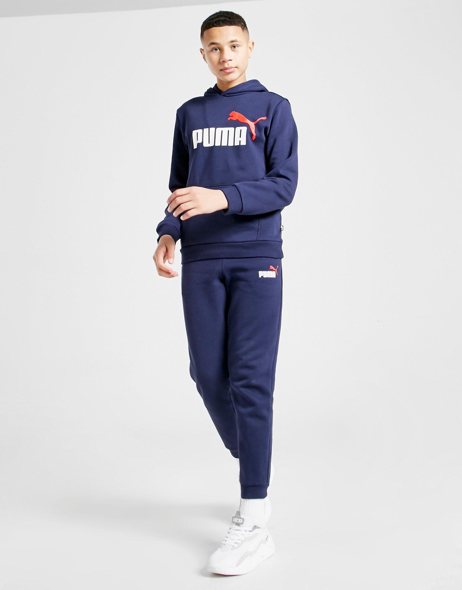 puma core logo hoodie junior