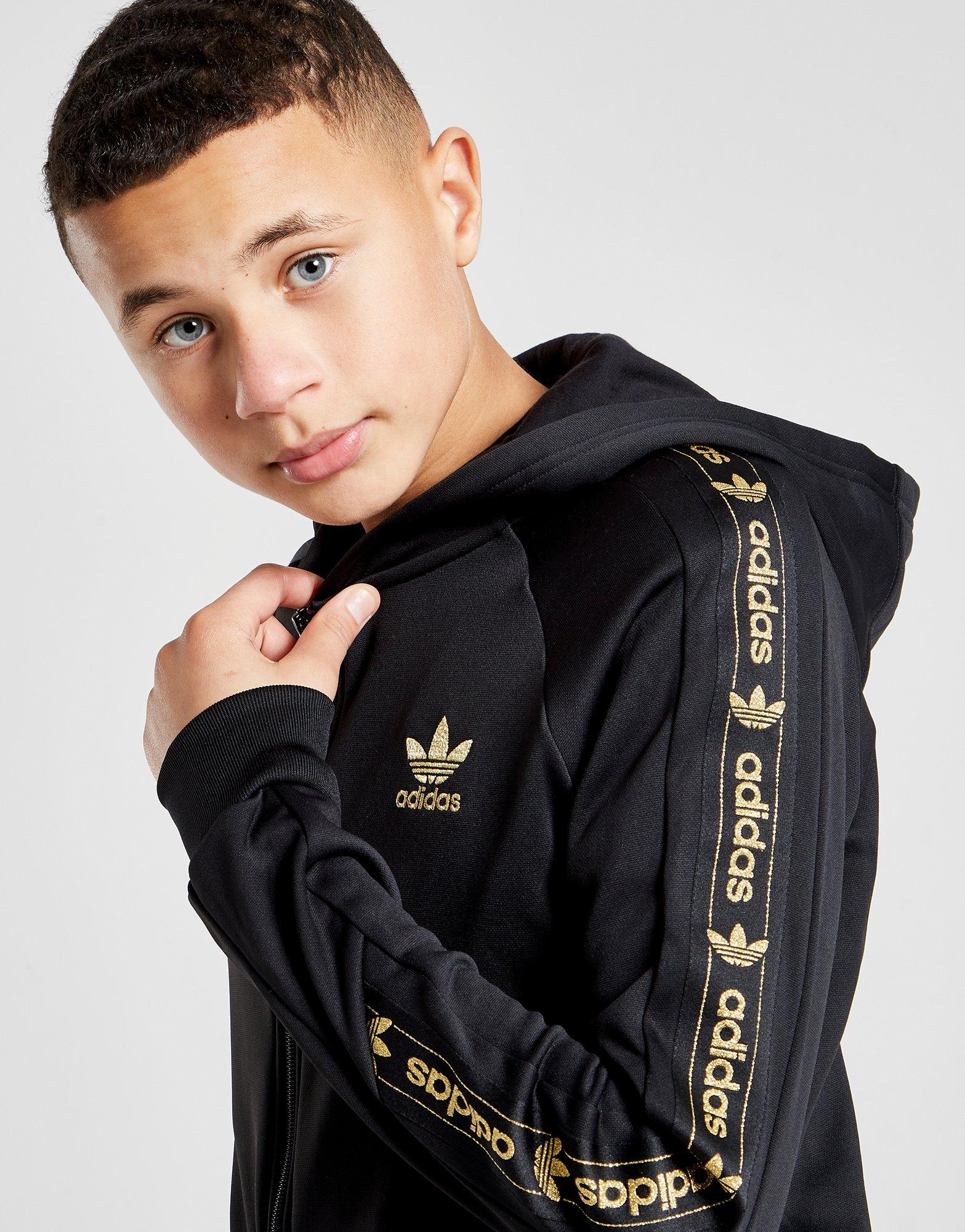 tape adidas hoodie