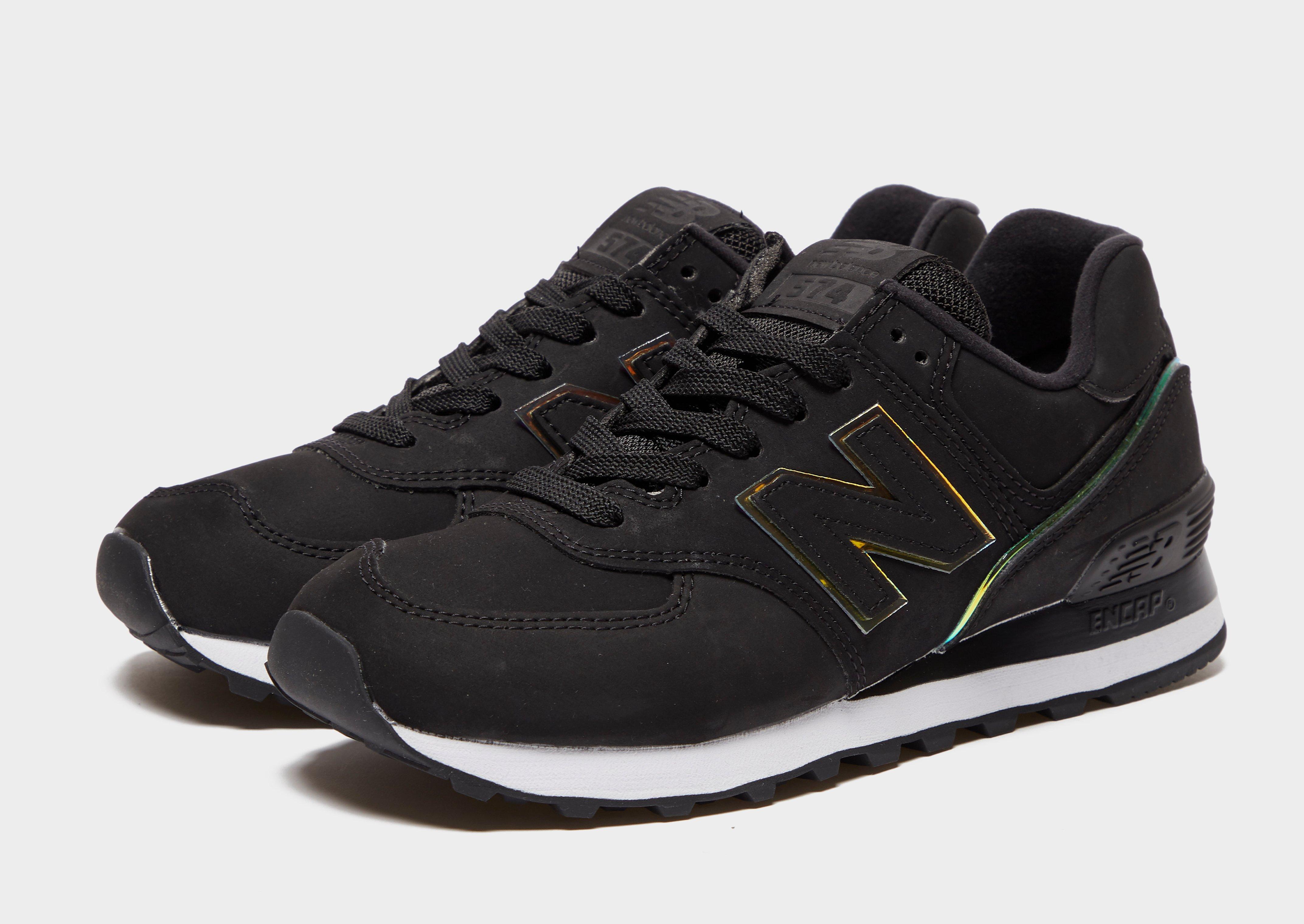 new balance black 574 womens