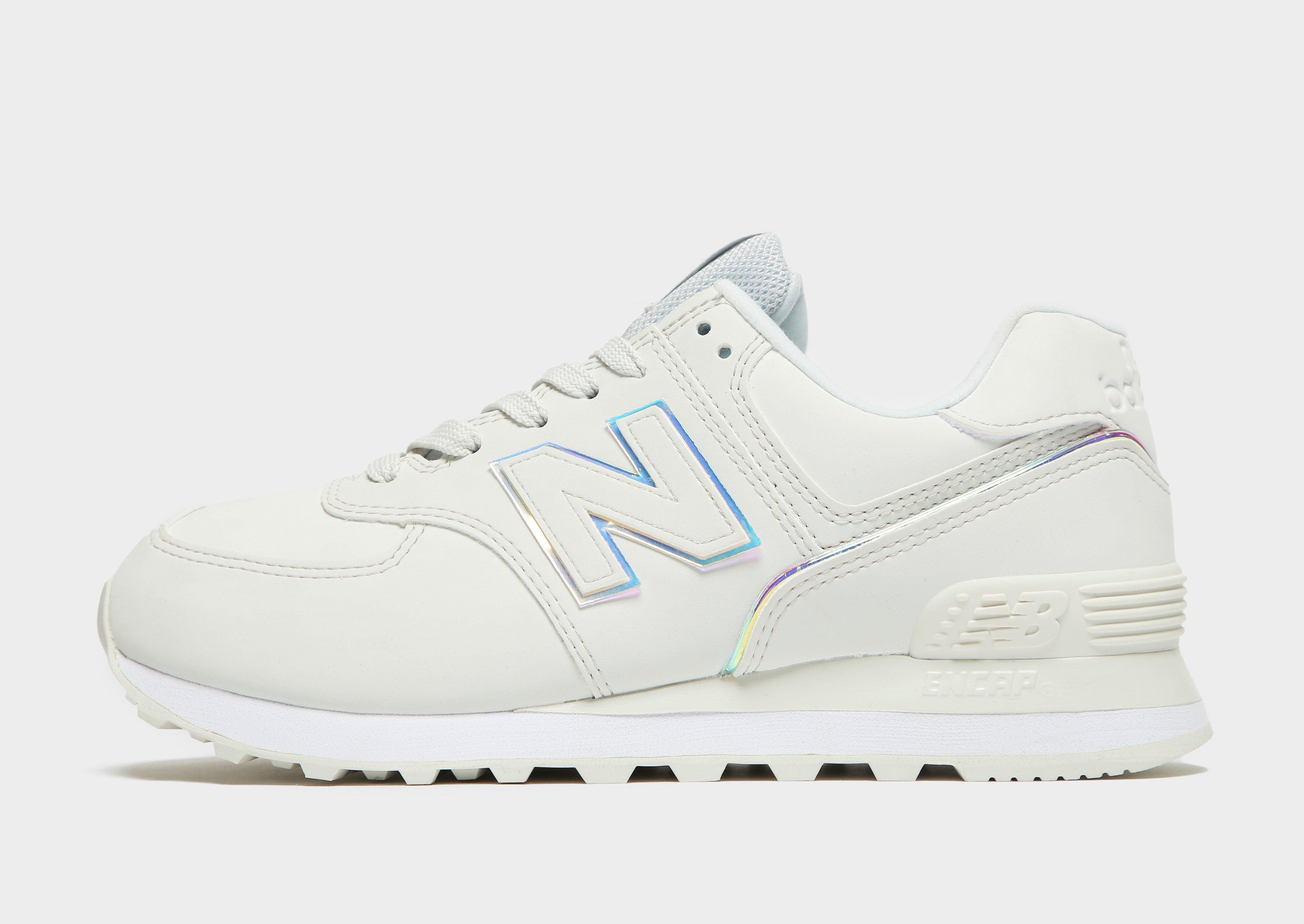 white womens new balance 574