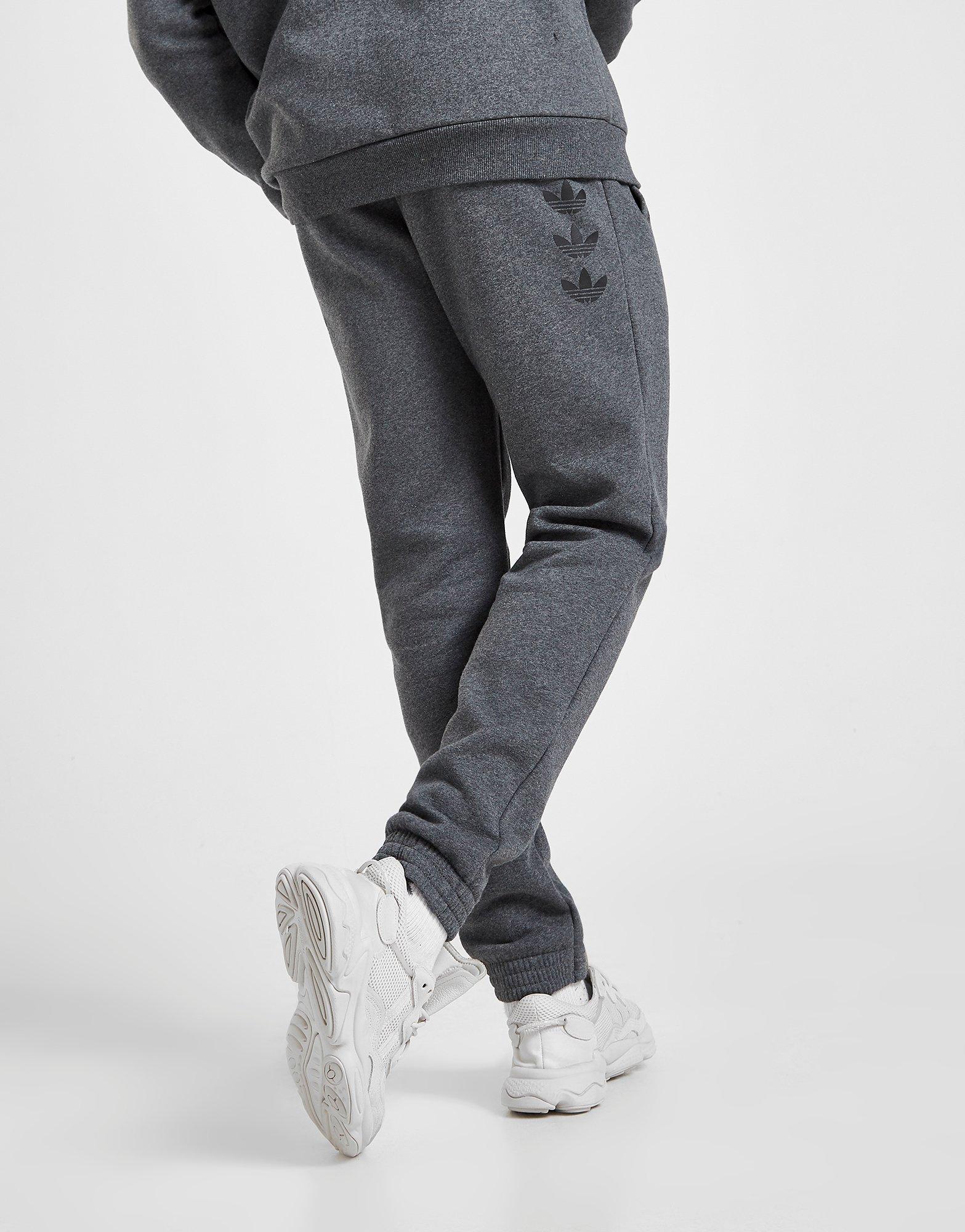 adidas trefoil grey joggers