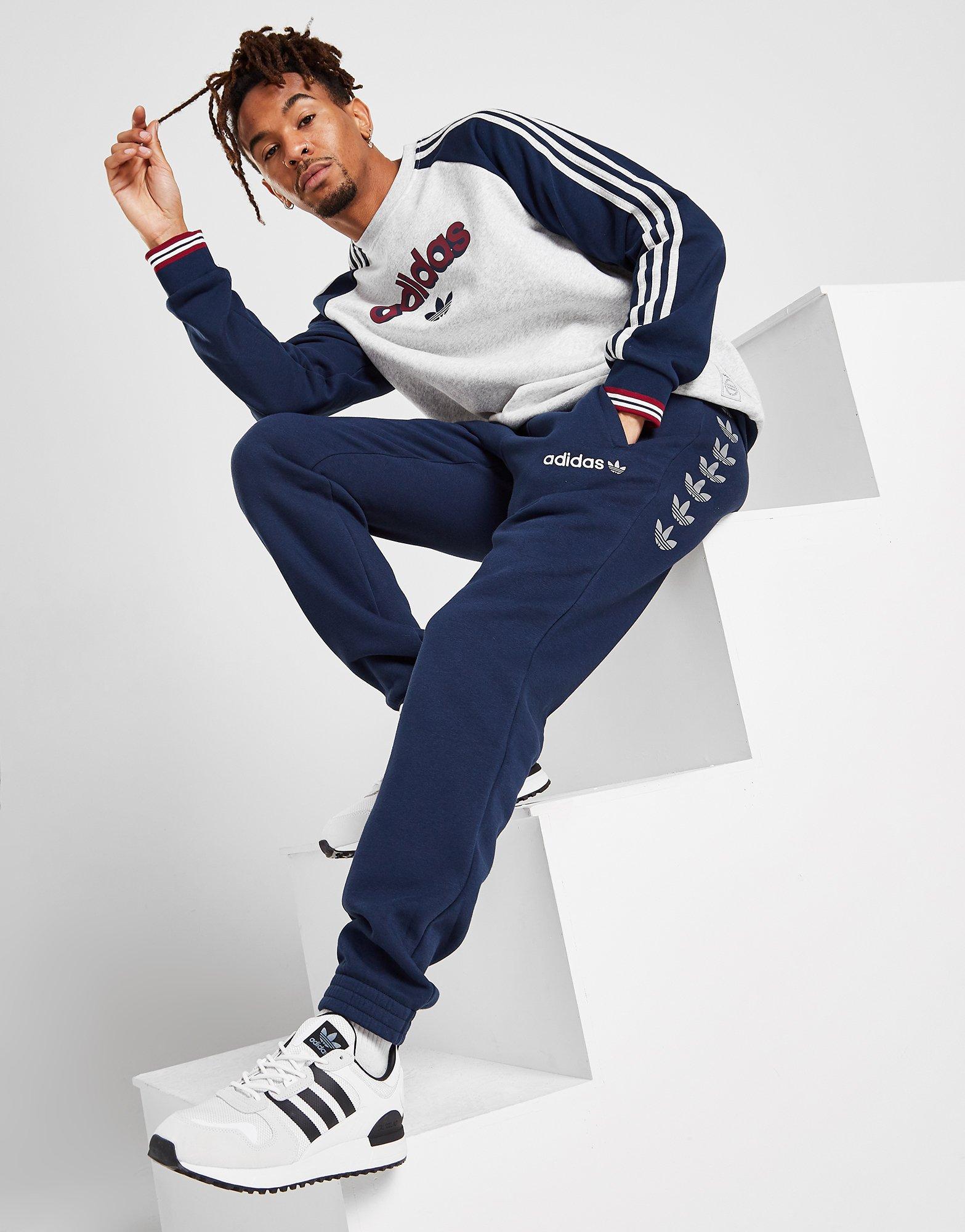 adidas originals repeat trefoil joggers