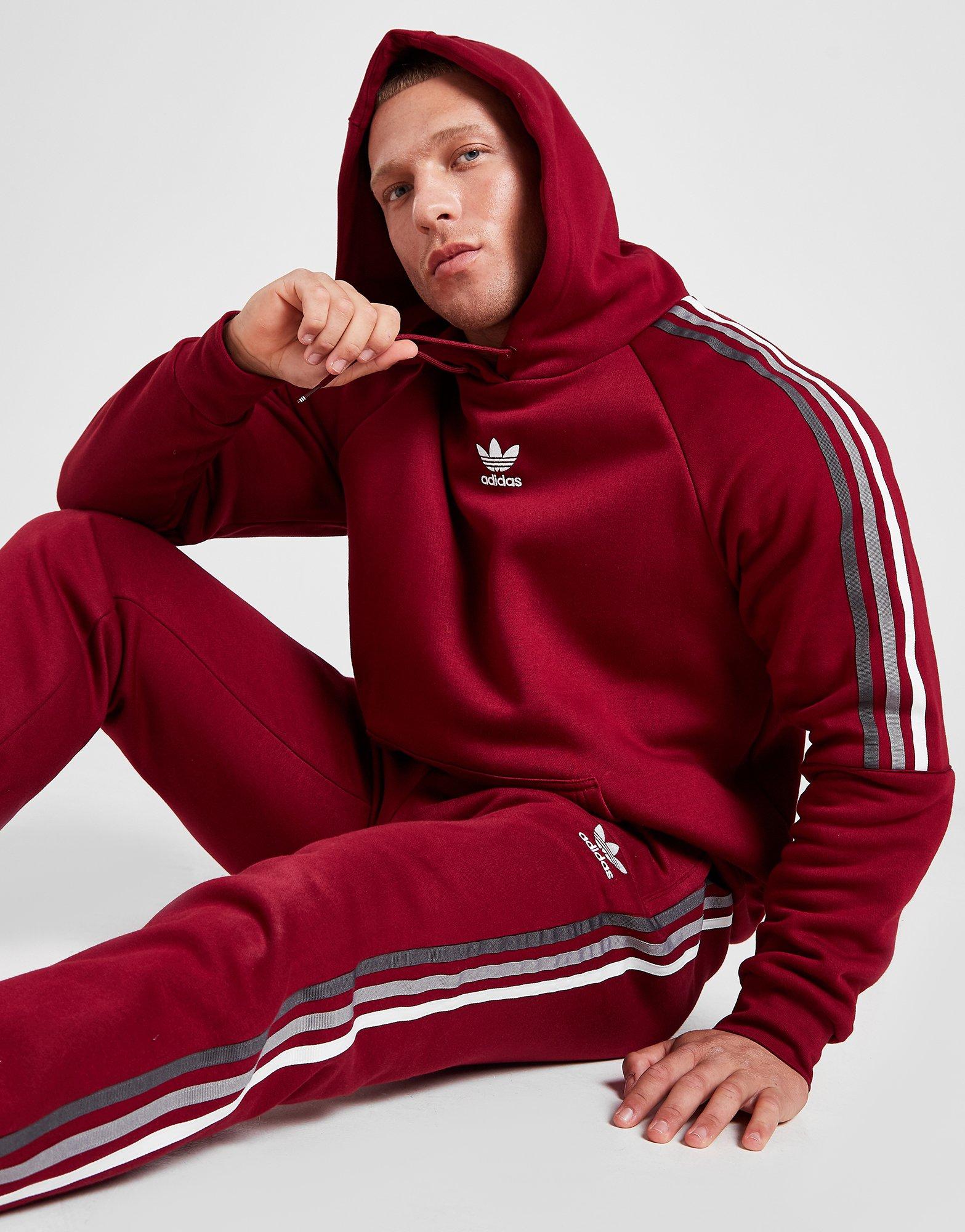 adidas two tone hoodie