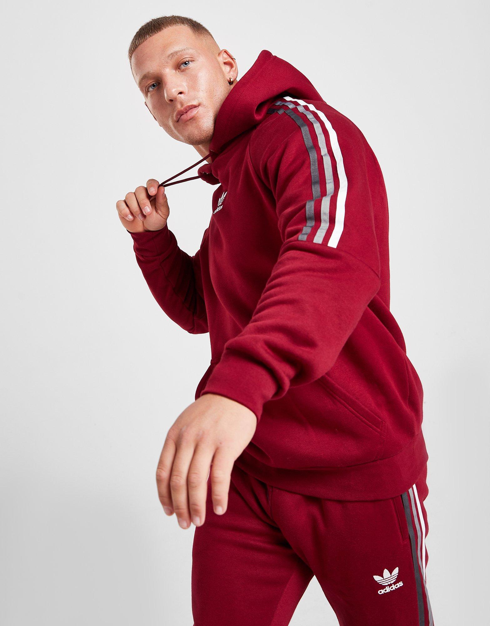 adidas two tone hoodie