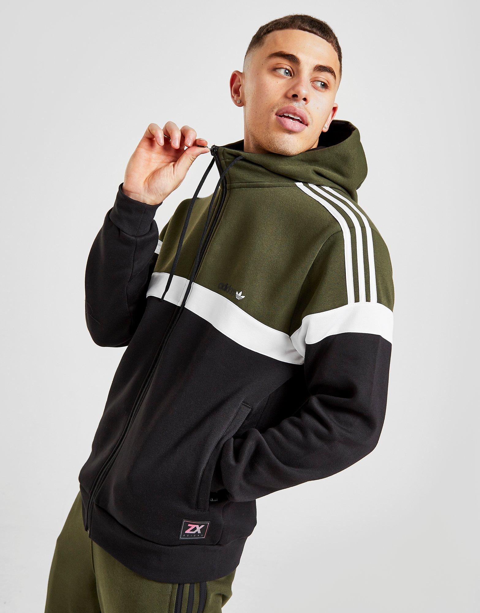adidas full zip hoodie