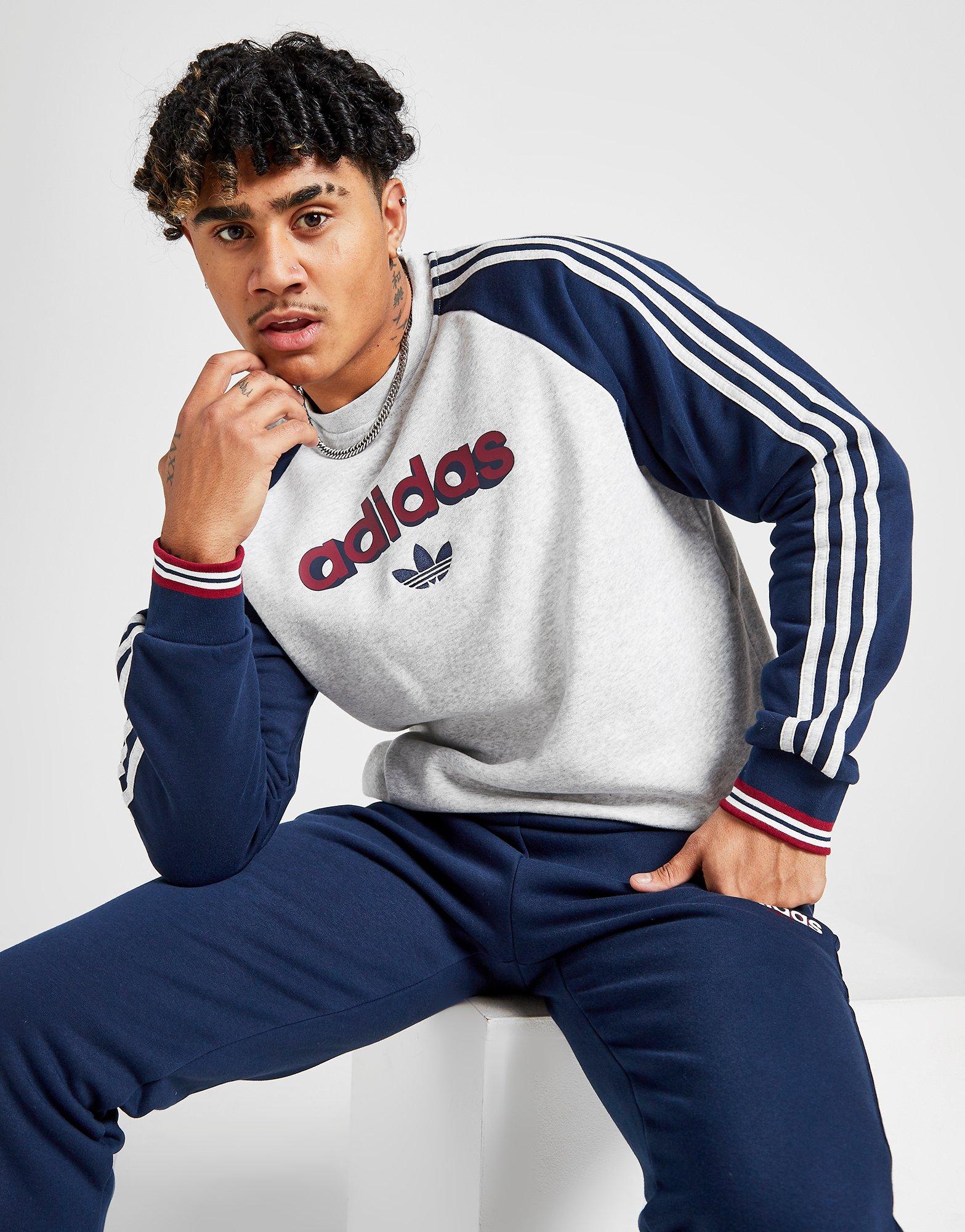 adidas falcon crew sweatshirt